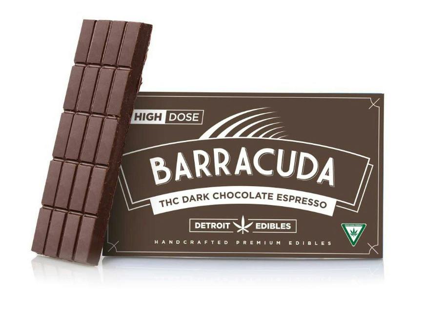 Barracuda Dark Chocolate Espresso Bar 200mg Rec
