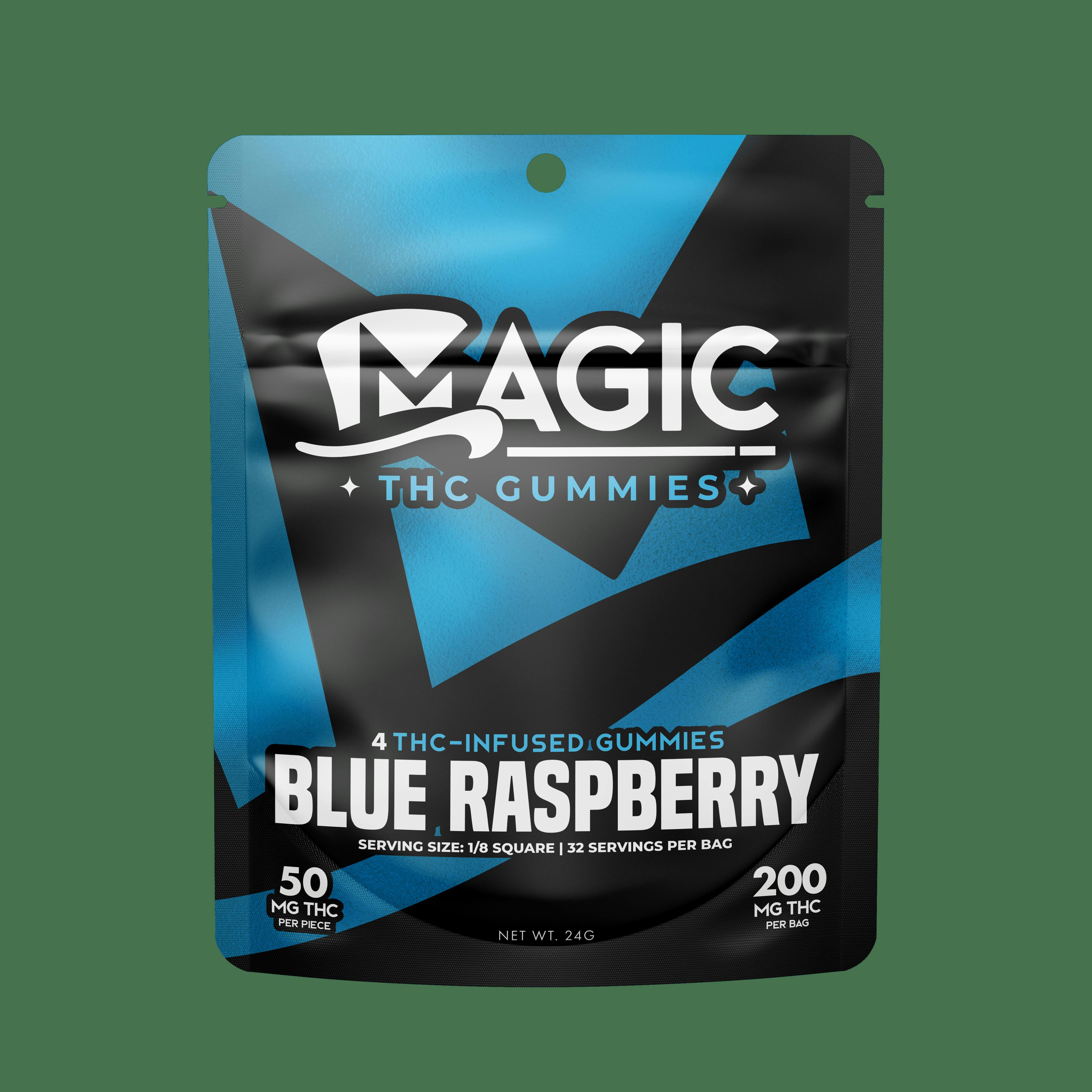 Magic Blue Raspberry Chews 200mg Rec