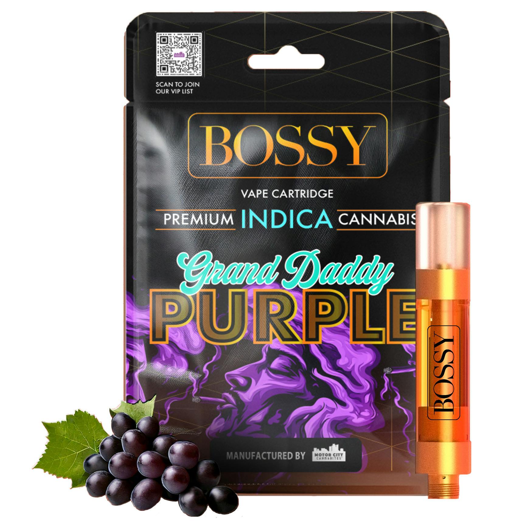 Bossy Grand Daddy Purple Cartridge Rec