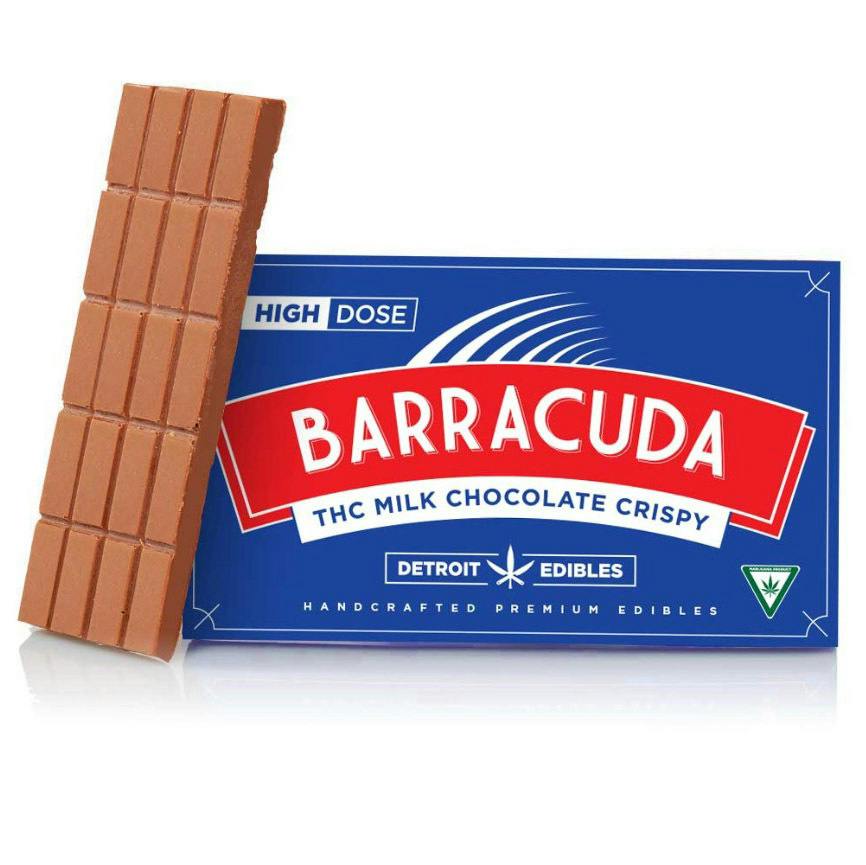 Barracuda Milk Chocolate Crispy Bar 200mg Rec