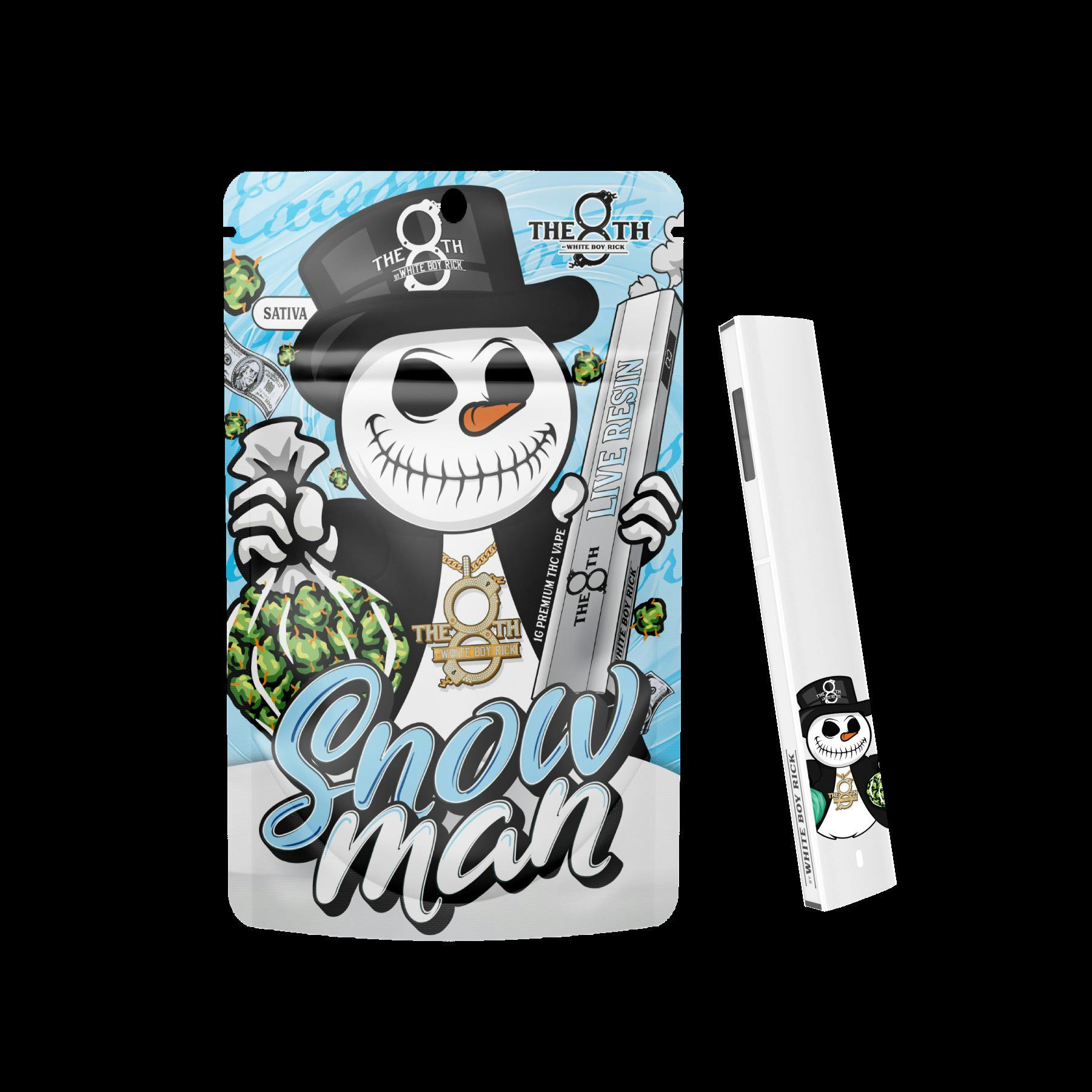 The 8th By White Boy Rick Snowman All-In-One Vape Rec