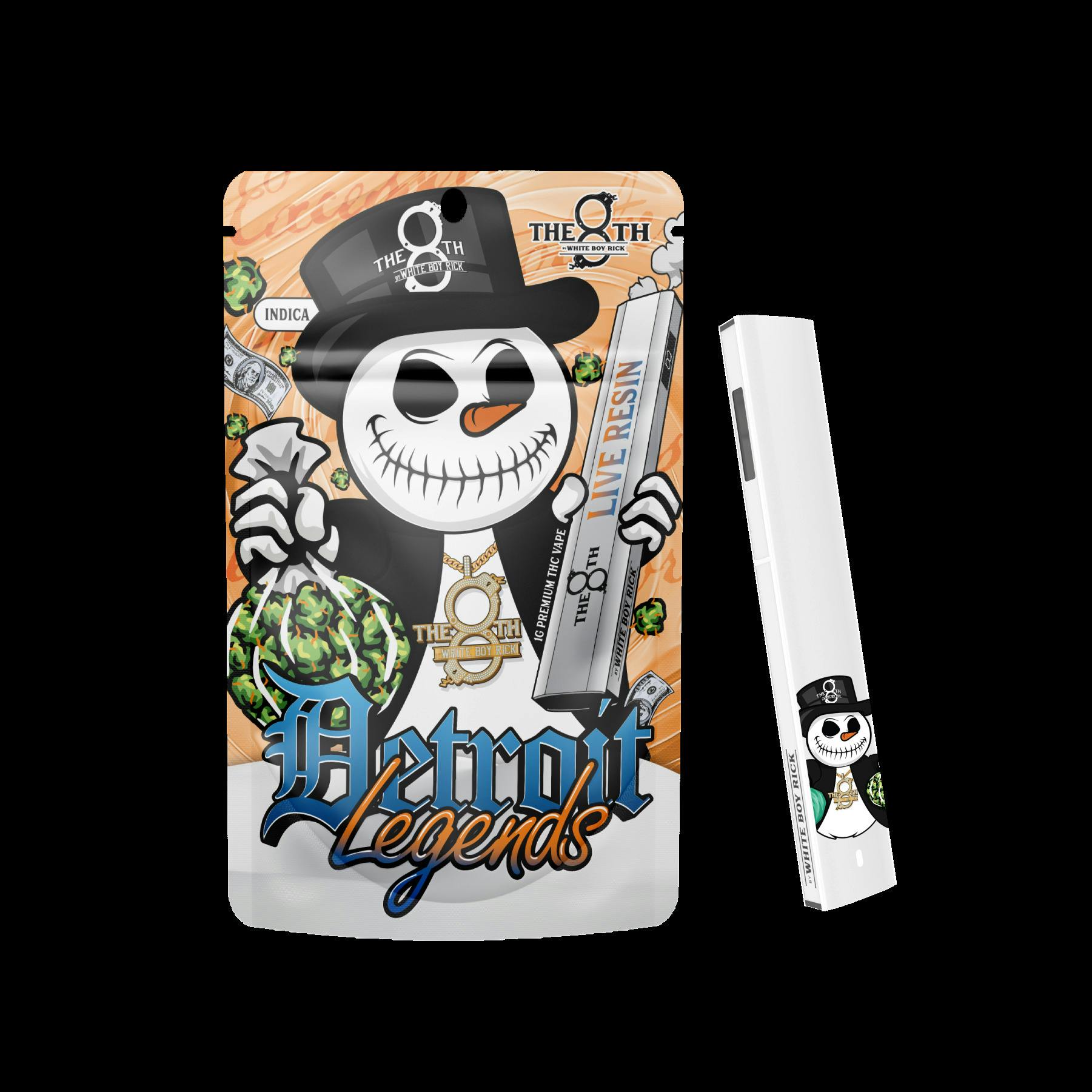 The 8th By White Boy Rick Detroit Legends All-in-One Vape Rec