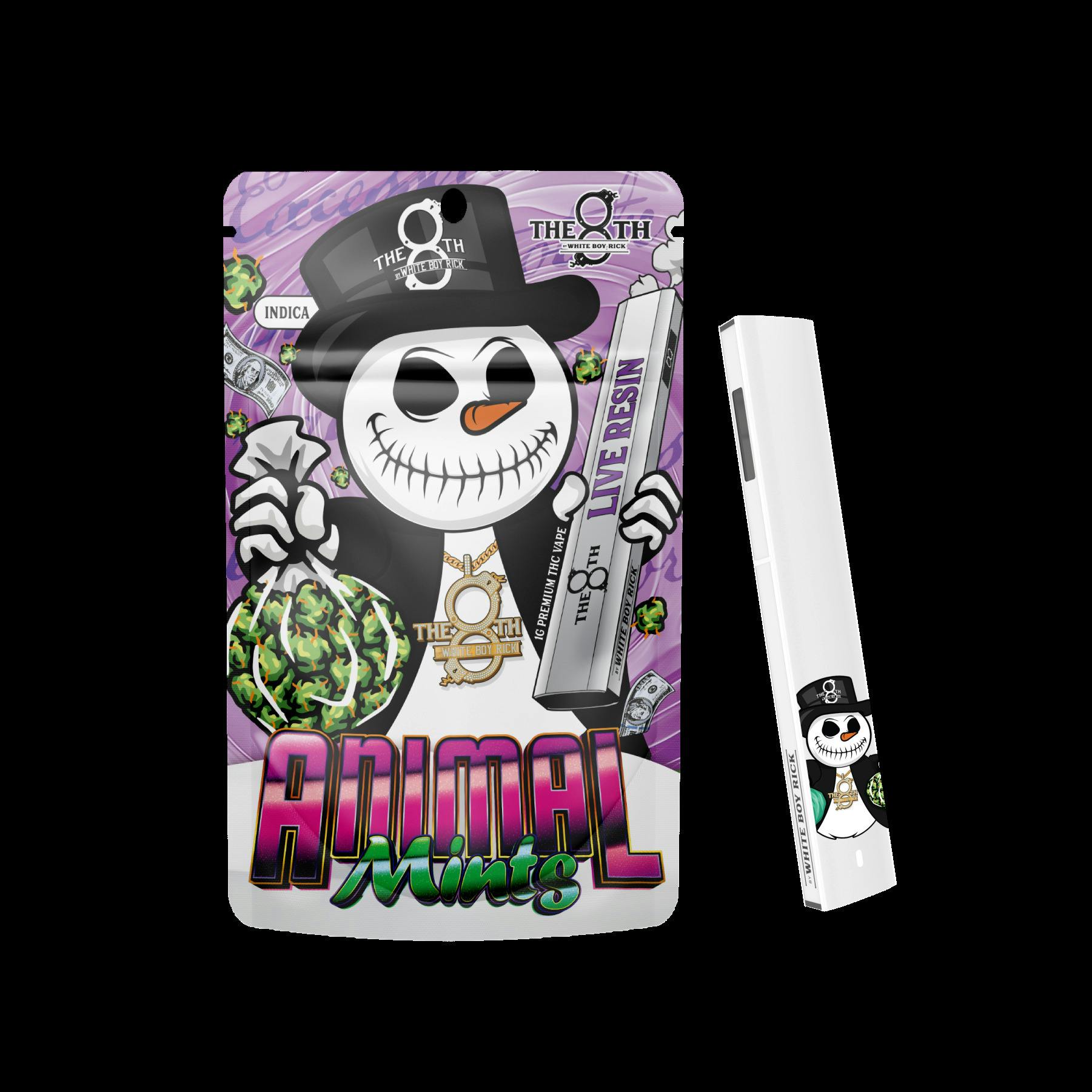 The 8th By White Boy Rick Animal Mints All-In-One Vape Rec