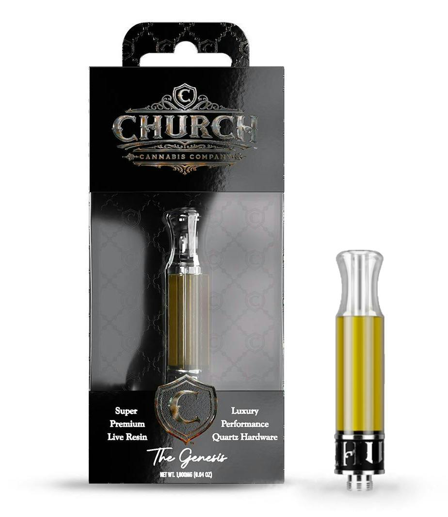 Church Blueberry Live Resin Cartridge Rec