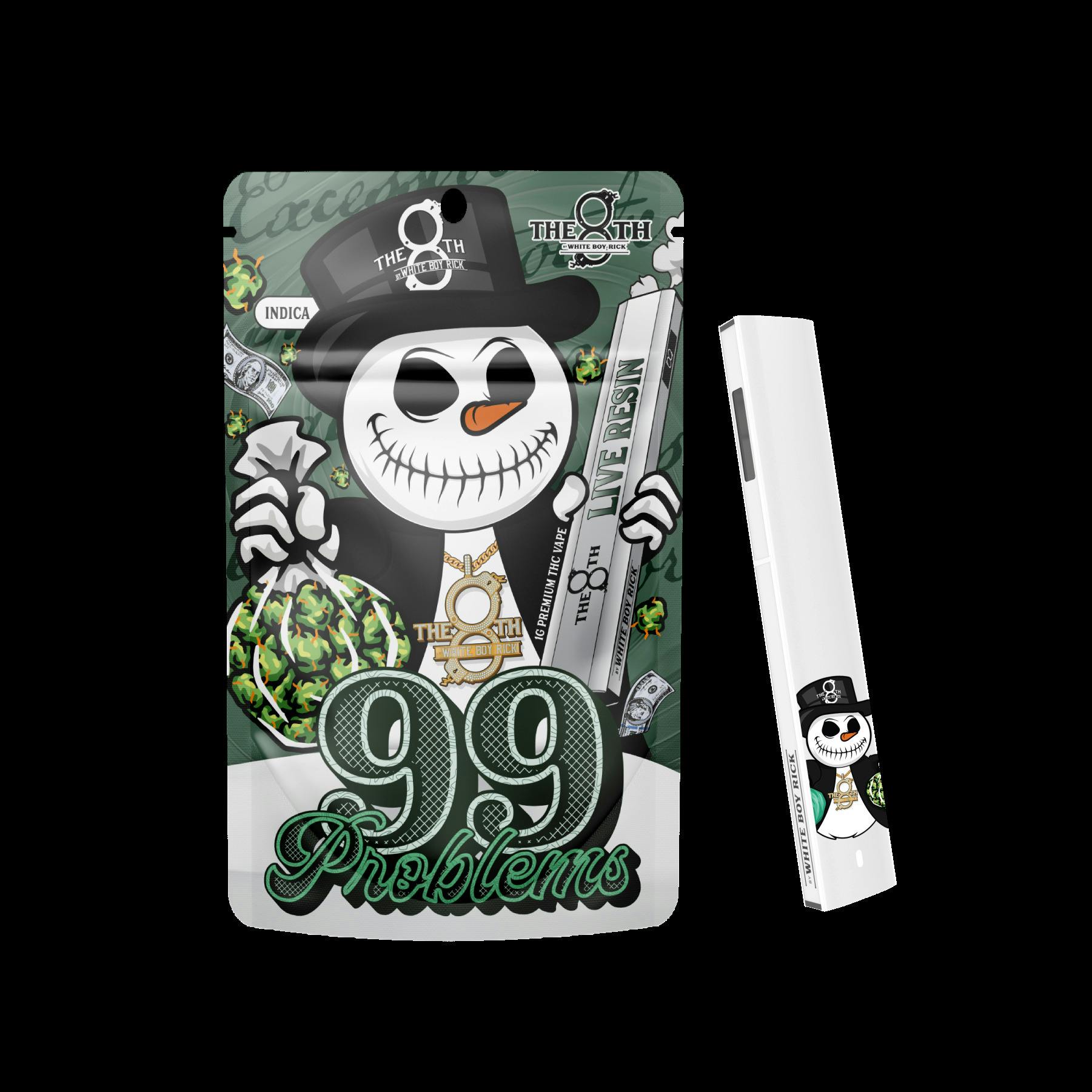 The 8th By White Boy Rick 99 Problems All-In-One Vape Rec