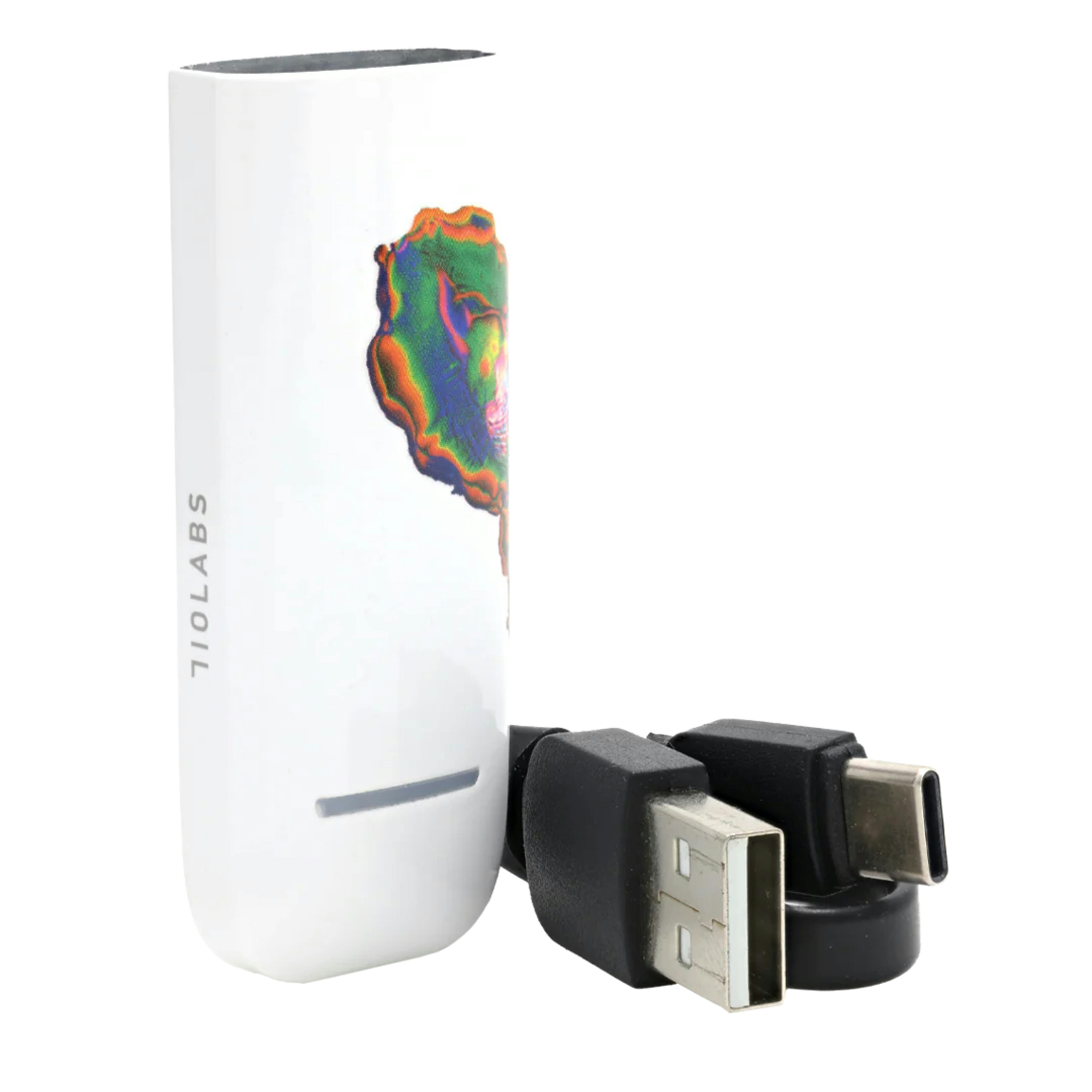 710 Labs Pod Battery - White Oil Spill