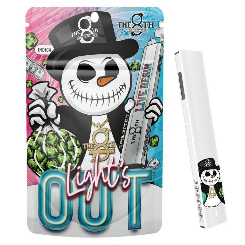 The 8th By White Boy Rick Lights Out All-in-One Vape Rec