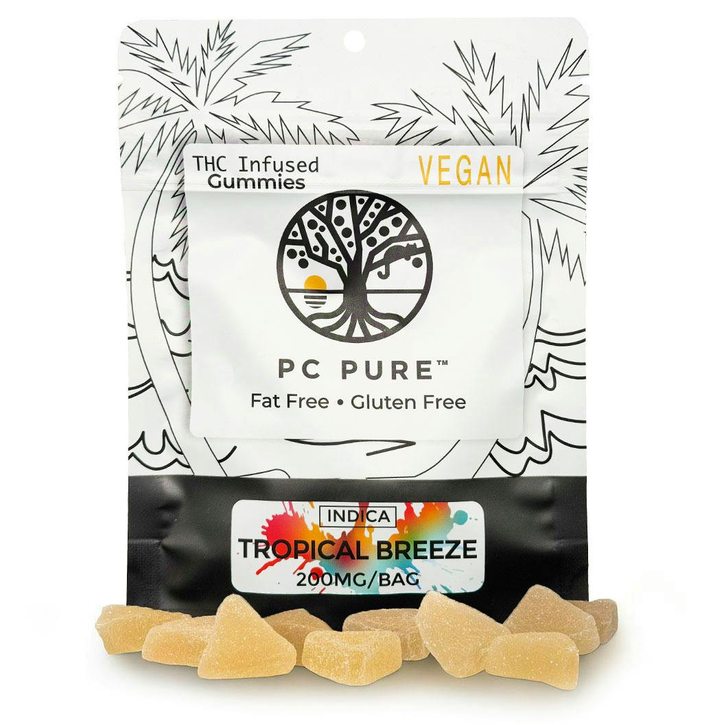 PC Pure Tropical Breeze Gummy 200mg Rec