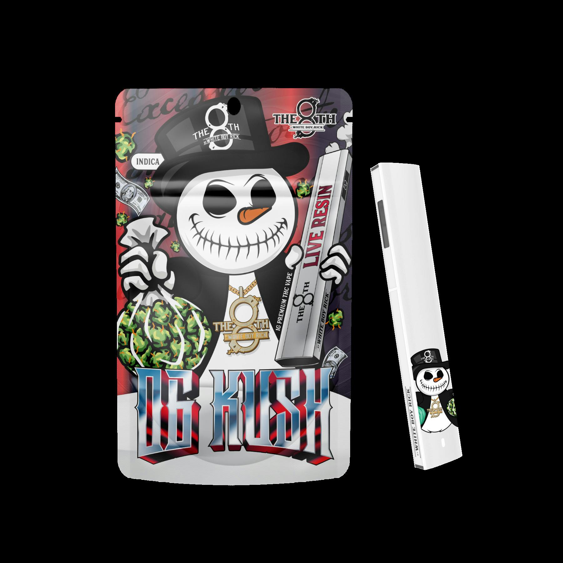 The 8th By White Boy Rick OG Kush All-In-One-Vape Rec