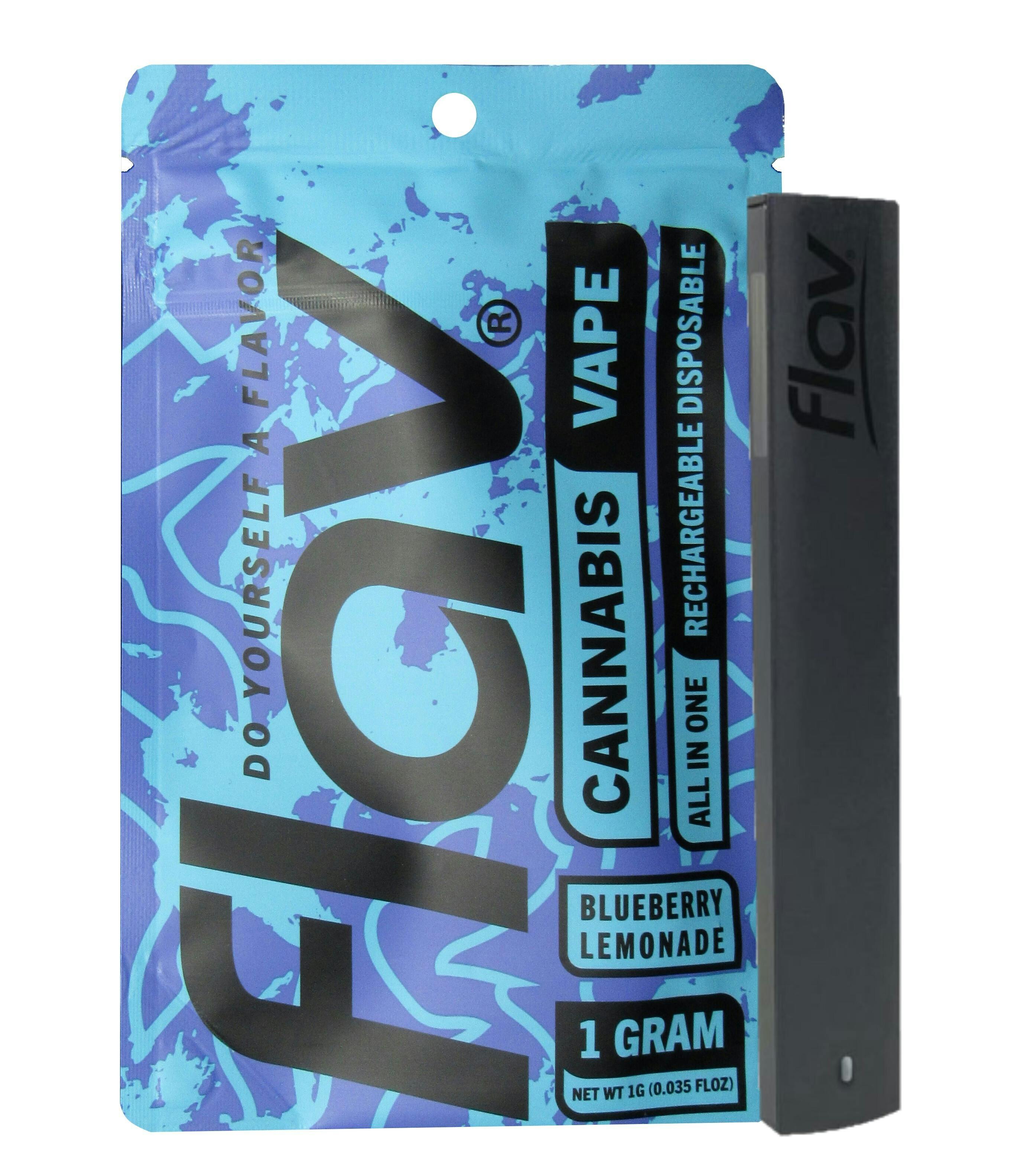 Flav Blueberry Lemonade Disposable Vape Rec