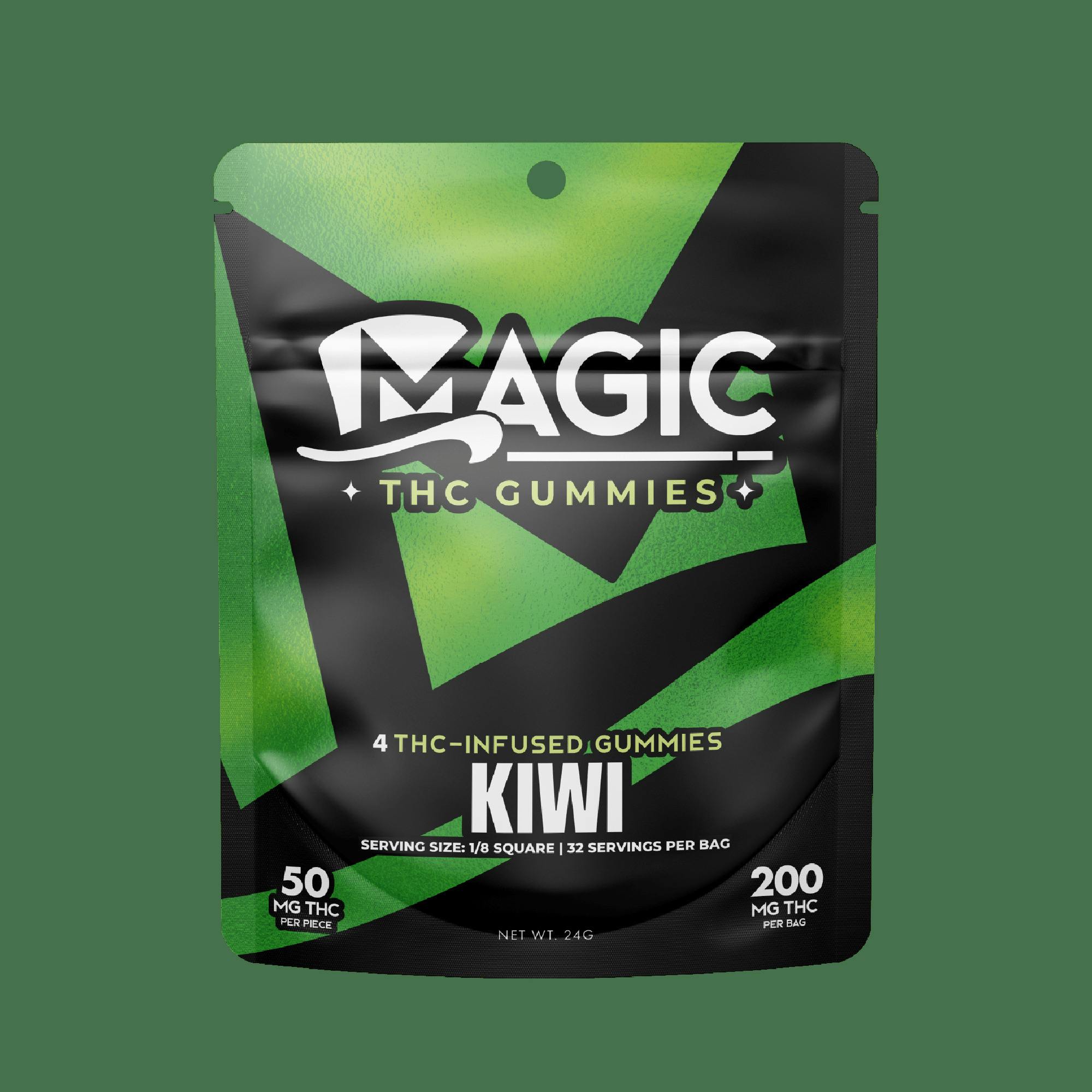 Magic Kiwi Chews 200mg Rec