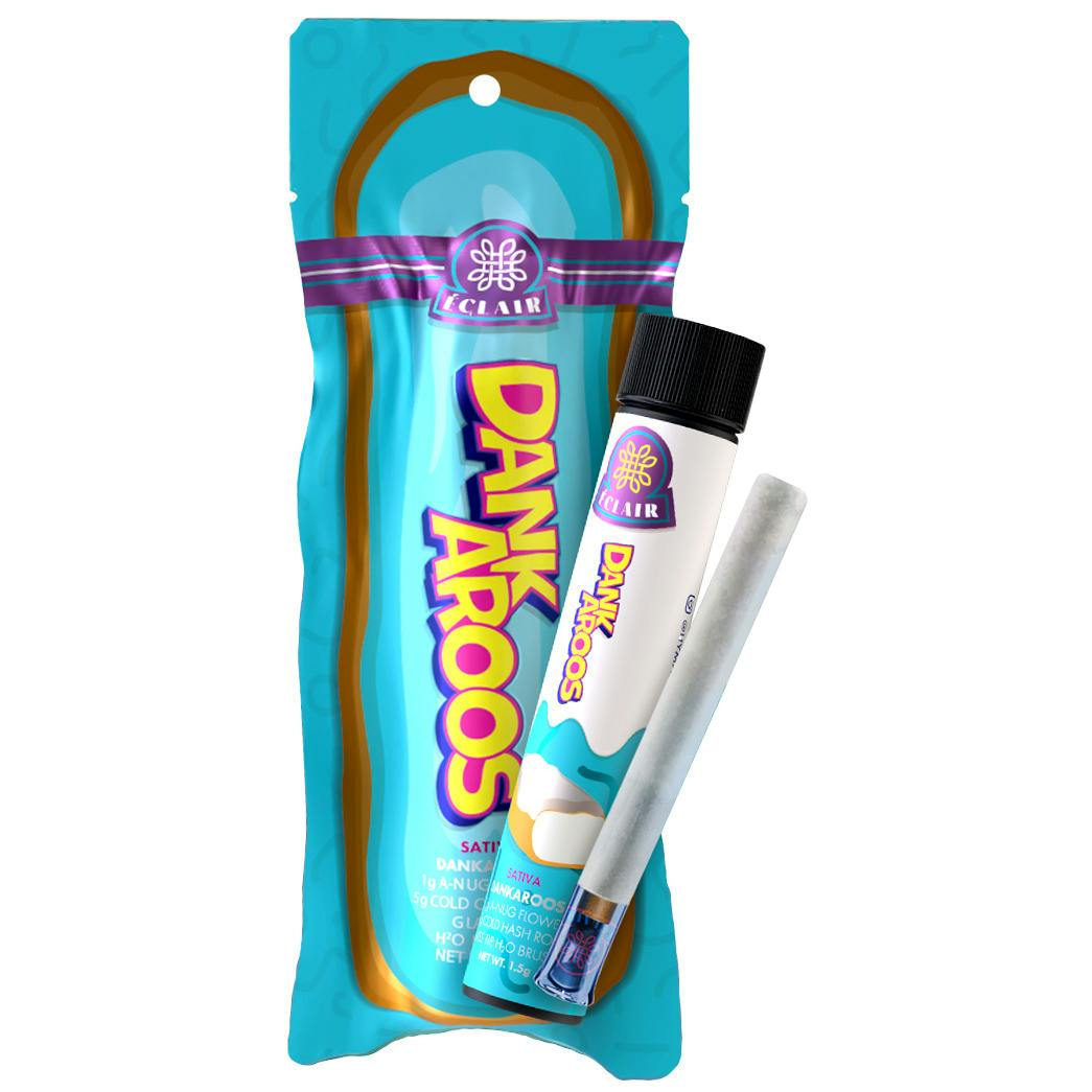 Hyman Eclair Dankaroos Rosin Infused Preroll Rec
