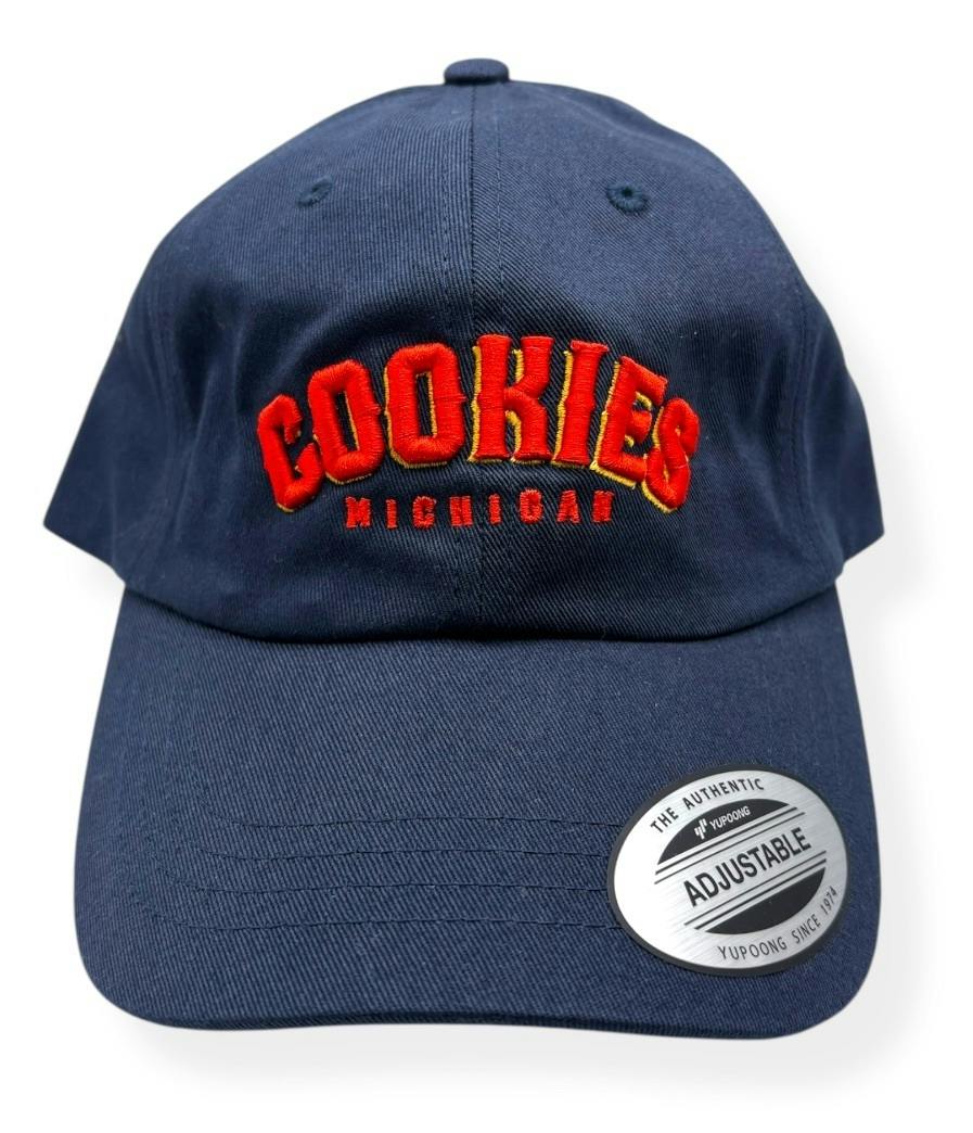 Cookies Monroe Michigan Dad Hat- Navy
