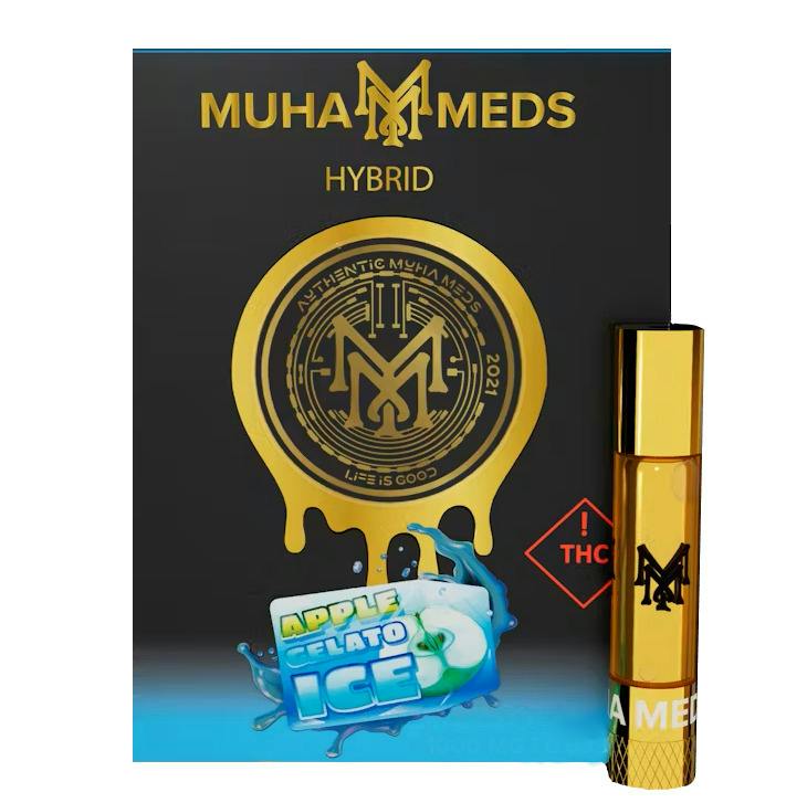 Muha Meds Apple Gelato Ice Cartridge Rec