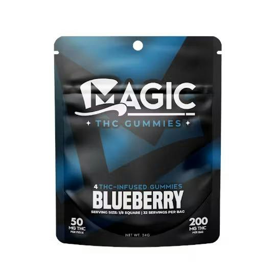 Magic Blueberry Chews 200mg Rec