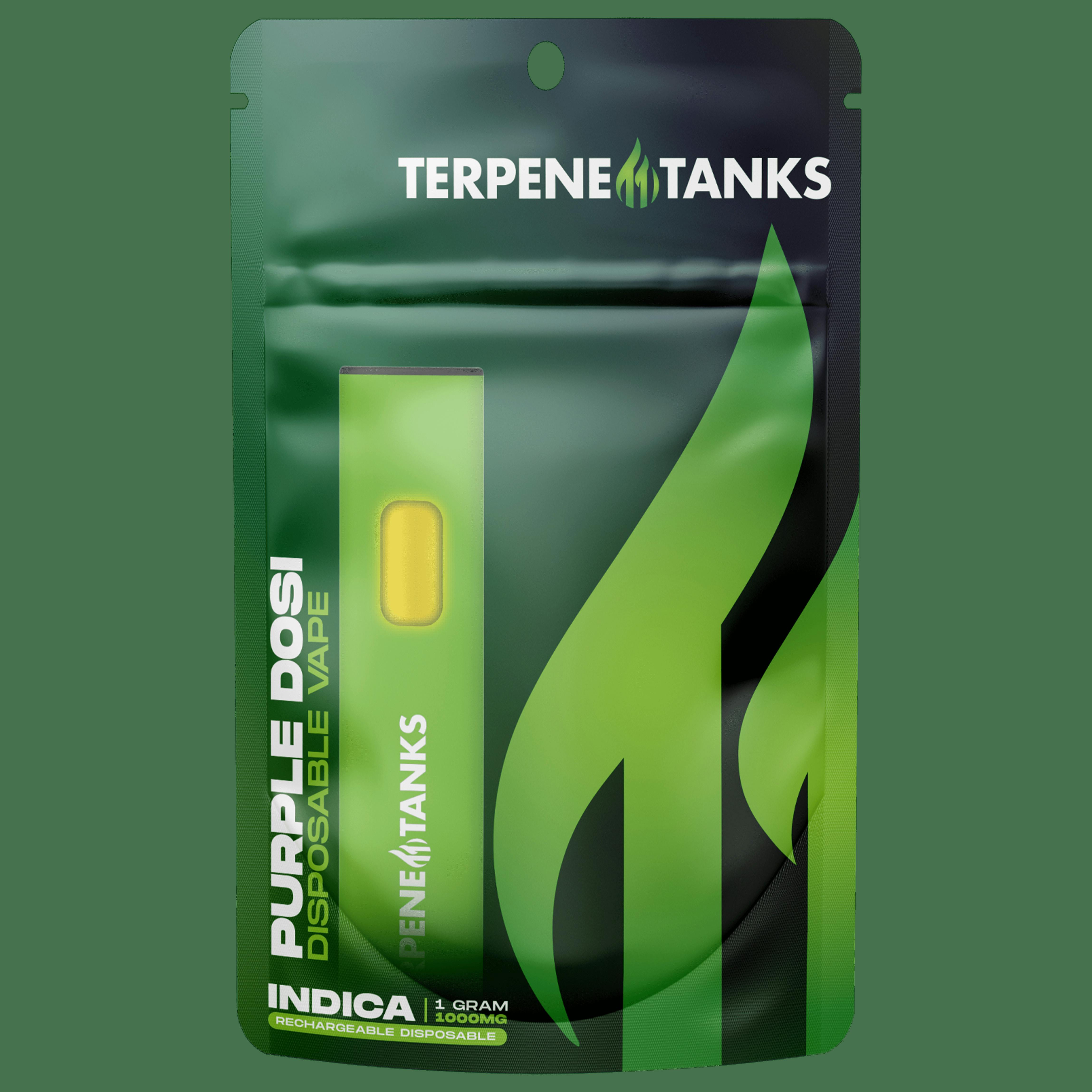 Terpene Tanks Purple Dosi All-In-One Vape Rec