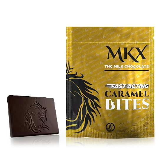 MKX Fast-Acting Milk Chocolate Caramel Bites 200mg Rec