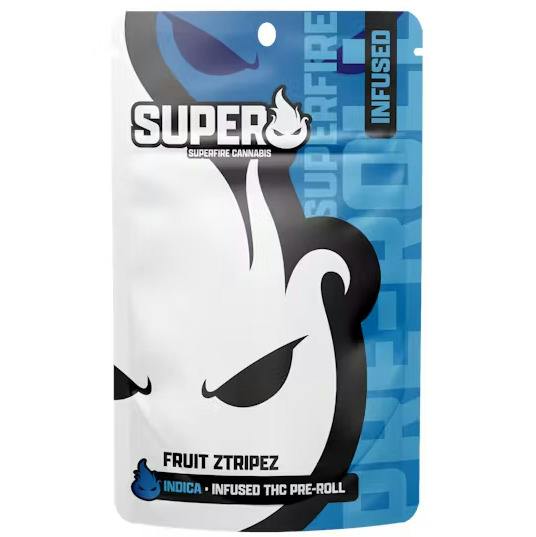 Superfire Fruit Ztripez Infused Preroll Rec