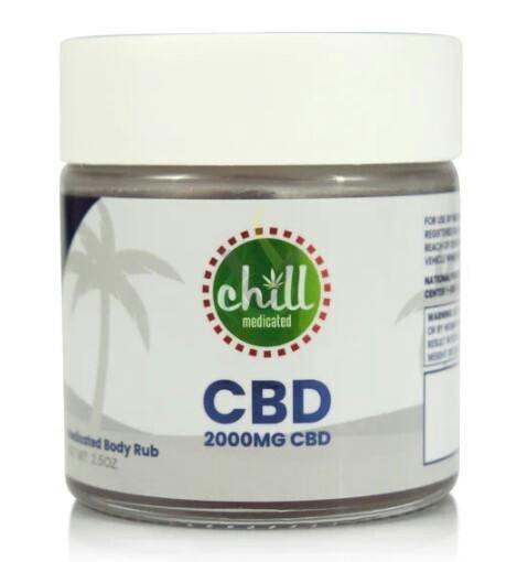 Chill Medicated CBD Body Rub