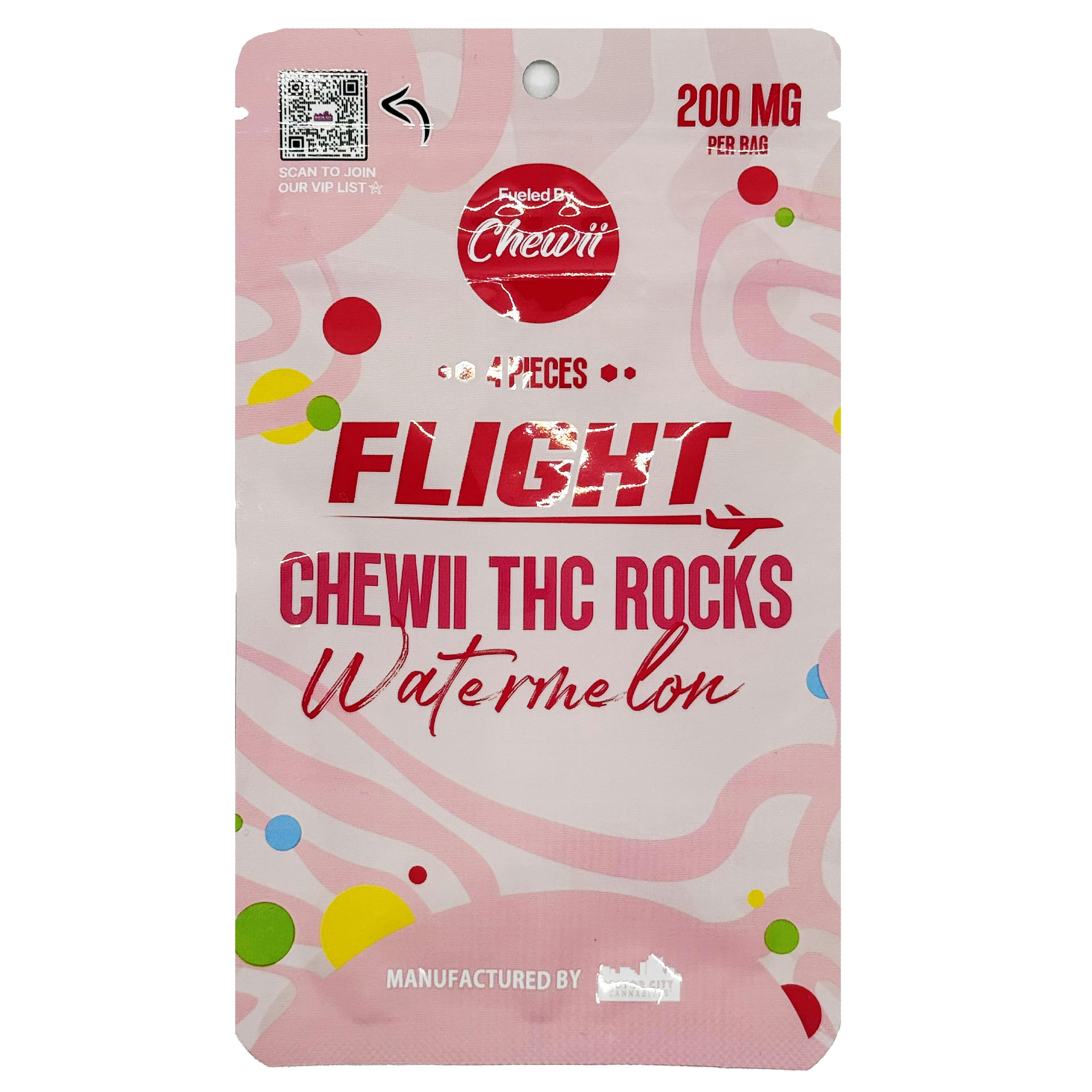 Flight Watermelon Rock-Candy Gummies 200mg Rec
