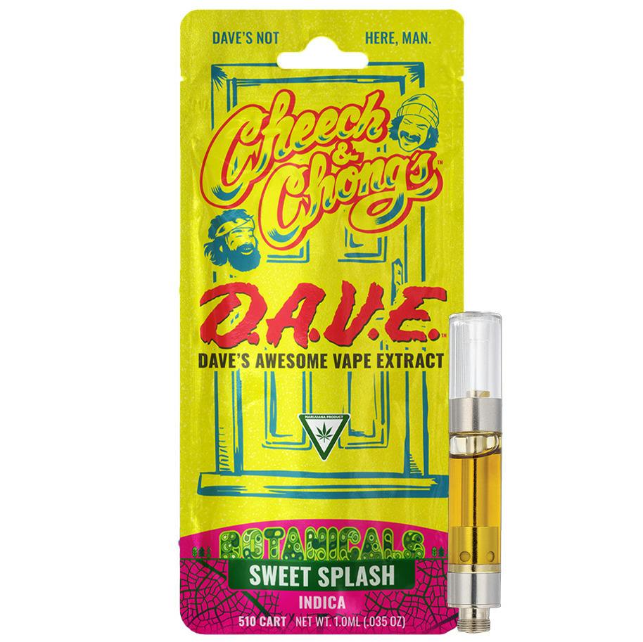 Cheech & Chong's D.A.V.E. Sweet Splash Vape Cartridge Rec