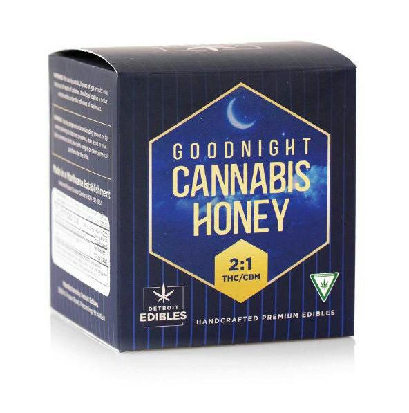 Detroit Edibles Goodnight Honey 2:1 200mg THC/50mg CBN Rec
