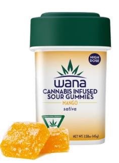 Wana Mango Gummies 200mg Rec