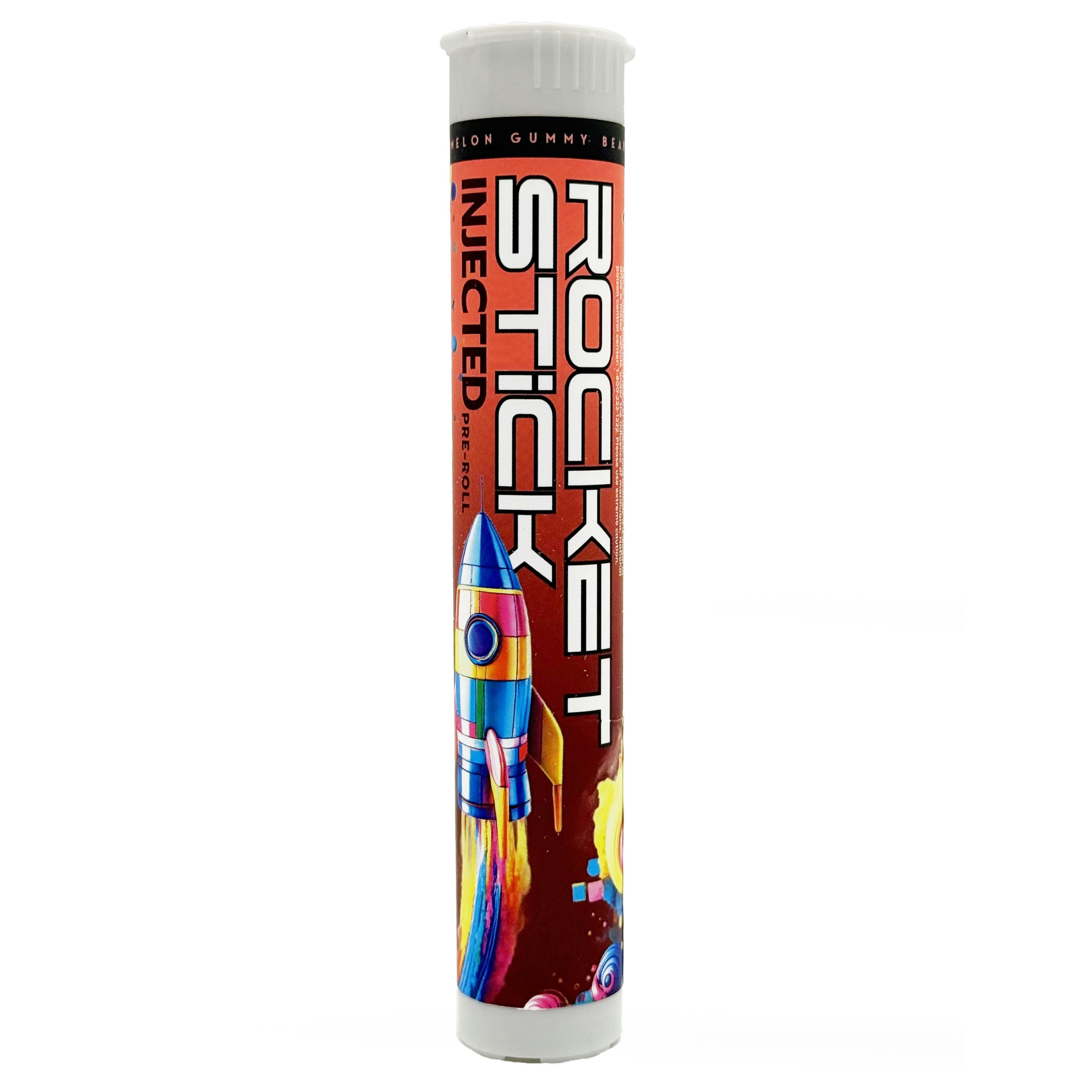 Rocket Stick Watermelon Gummy Bears Infused Preroll Rec