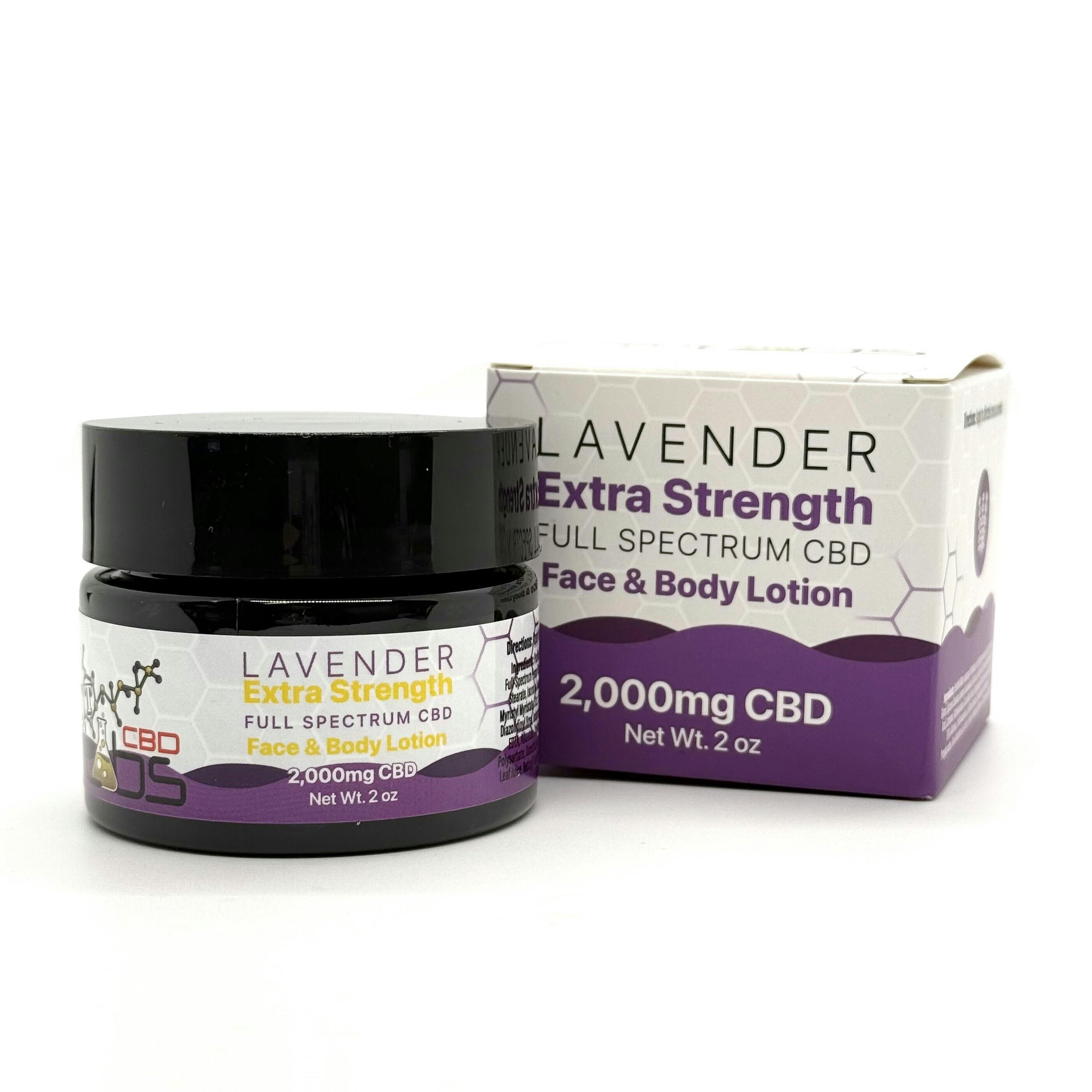 Lit Labs Unscented Extra Strength Full Spectrum 1:1 THC/CBD Face & Body Lotion Rec