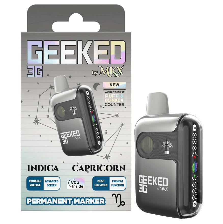 Geeked x MKX Permanent Marker Disposable Vape Rec