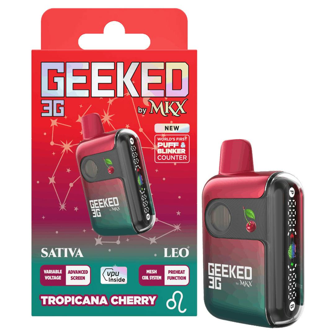 Geeked x MKX Tropicana Cherry Disposable Vape Rec