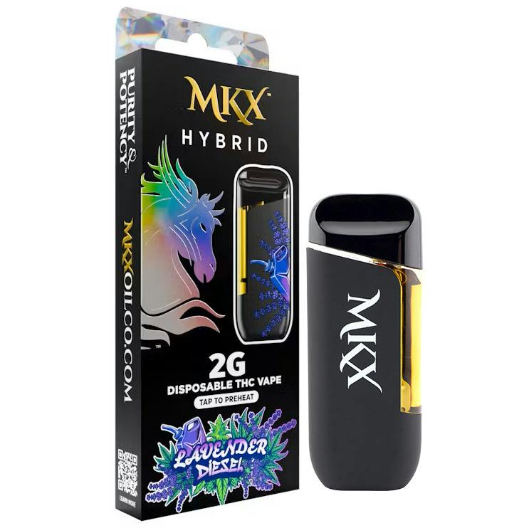 MKX Lavender Diesel Disposable Vape Rec