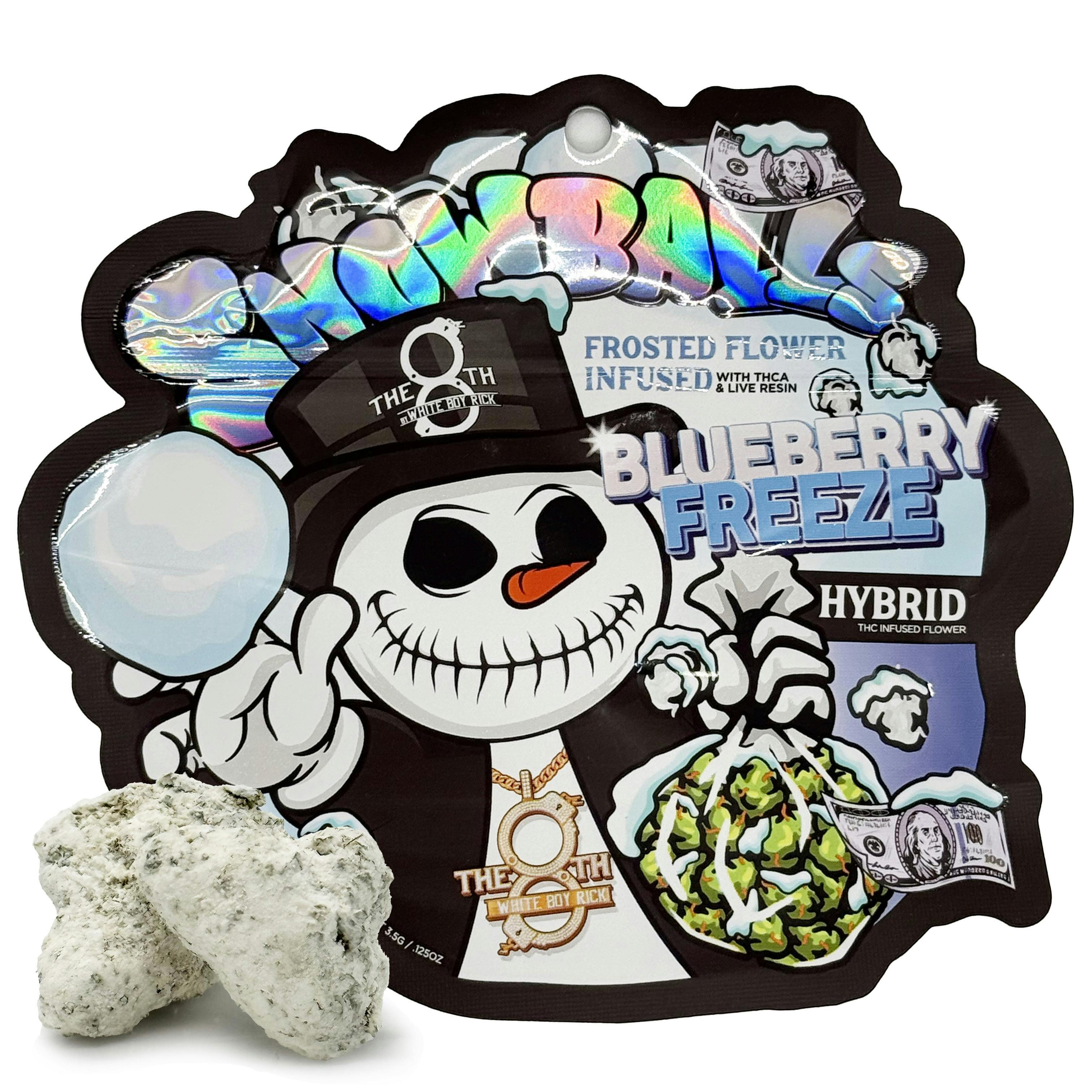 The 8th by White Boy Rick Blueberry Freeze Snowballs Prepack Rec