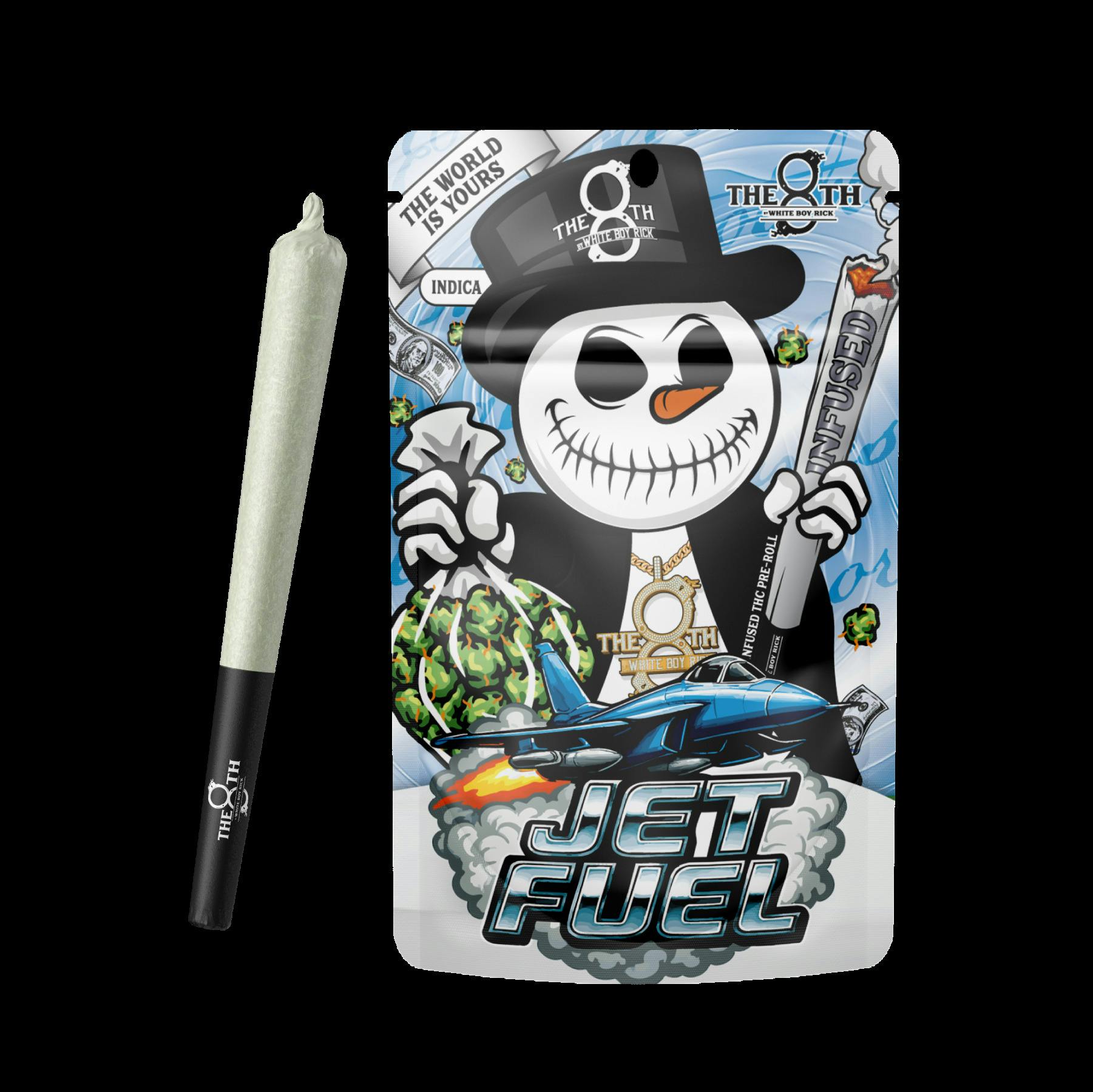 The 8th By White Boy Rick Jet Fuel Infused Preroll Rec