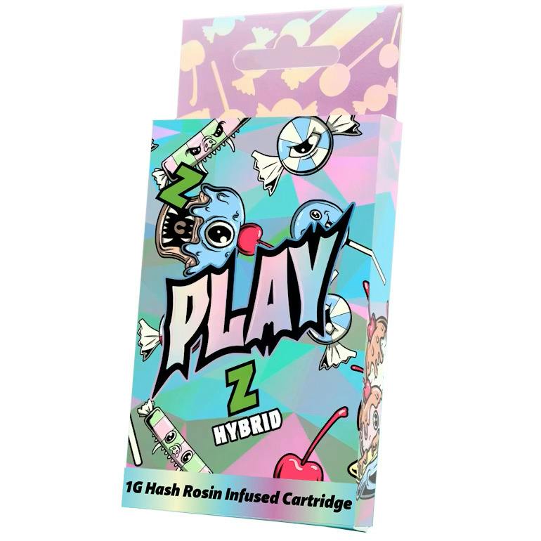 Play Z Hash Rosin Infused Cartridge Rec