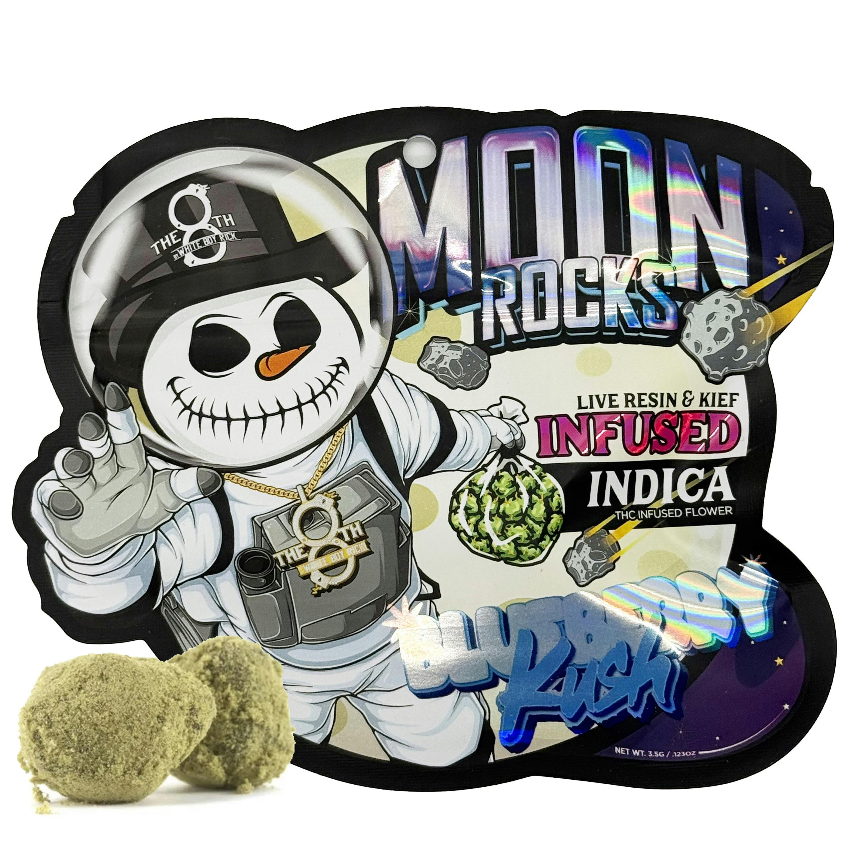 The 8th by White Boy Rick Blueberry Kush Moon Rocks Prepack Rec