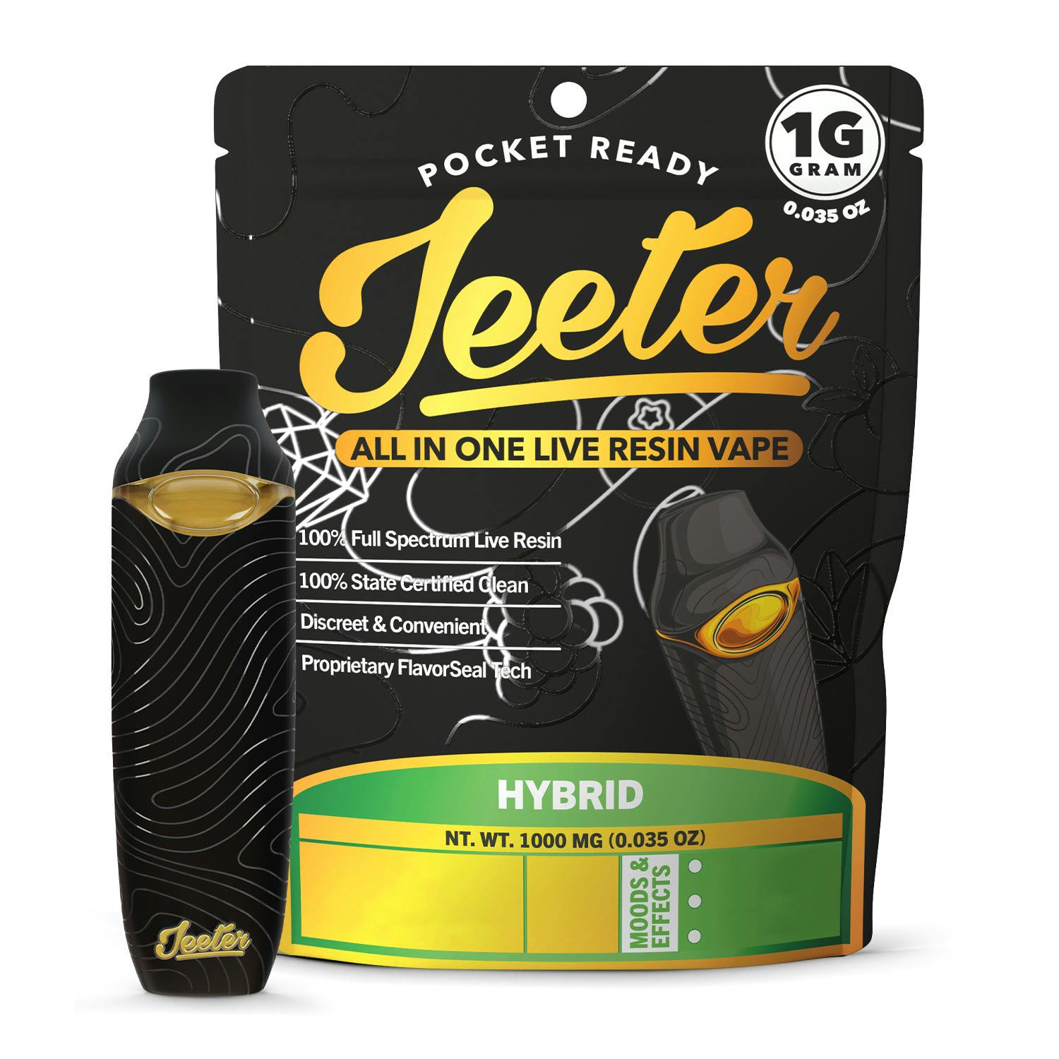Jeeter Nova Live Resin Disposable Vape Rec