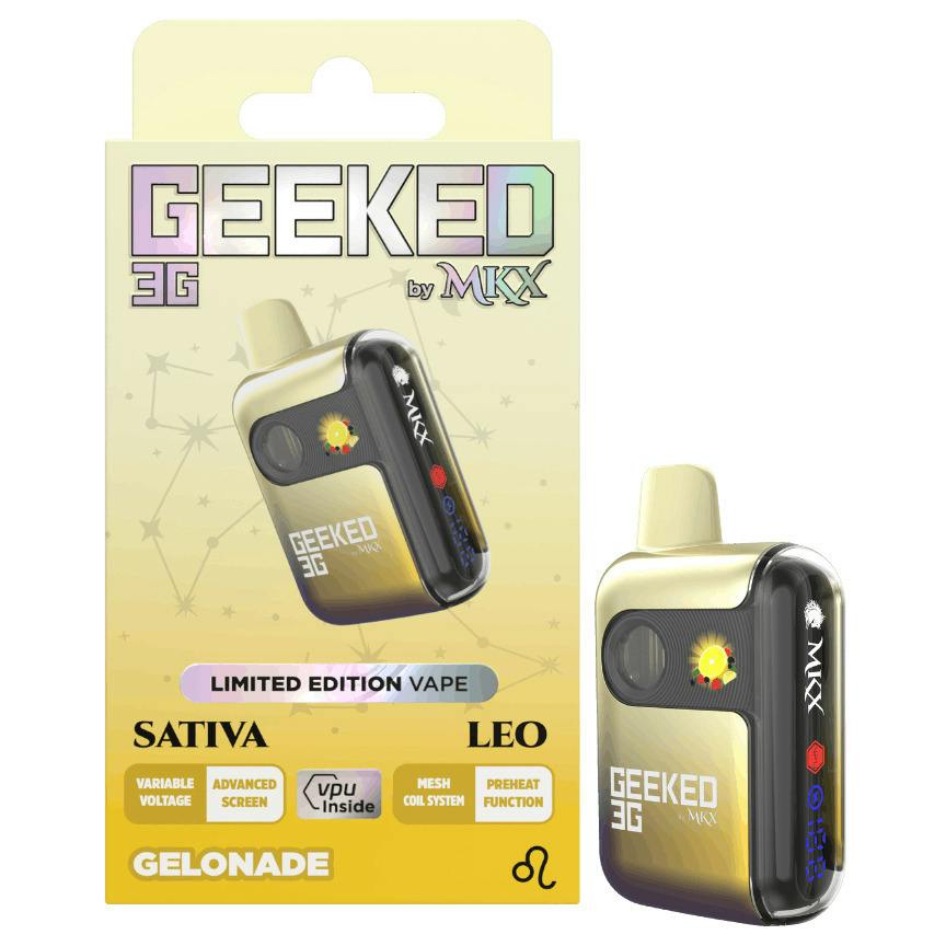 Geeked x MKX Gelonade Disposable Vape Rec