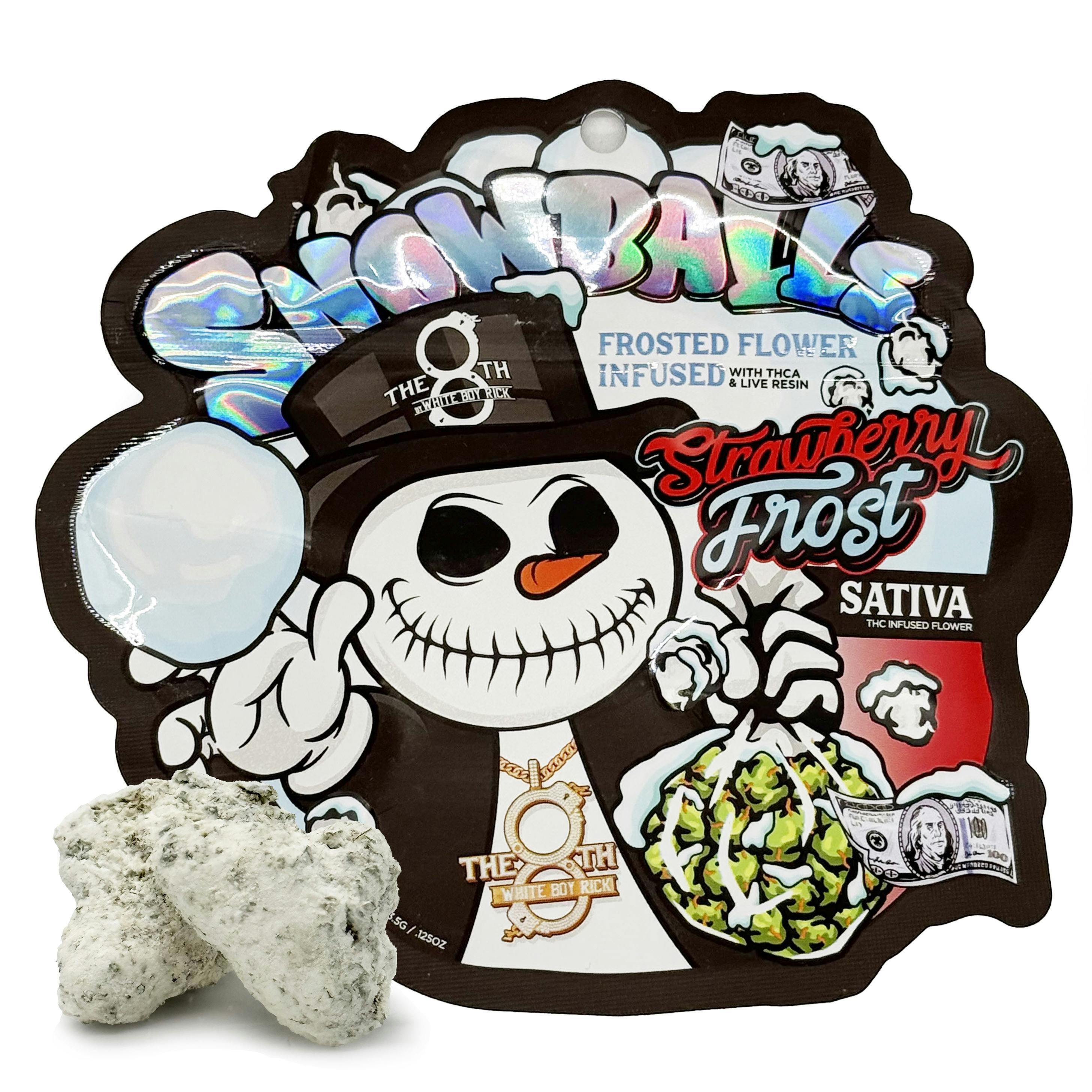 The 8th by White Boy Rick Strawberry Frost Snowballs Prepack Rec