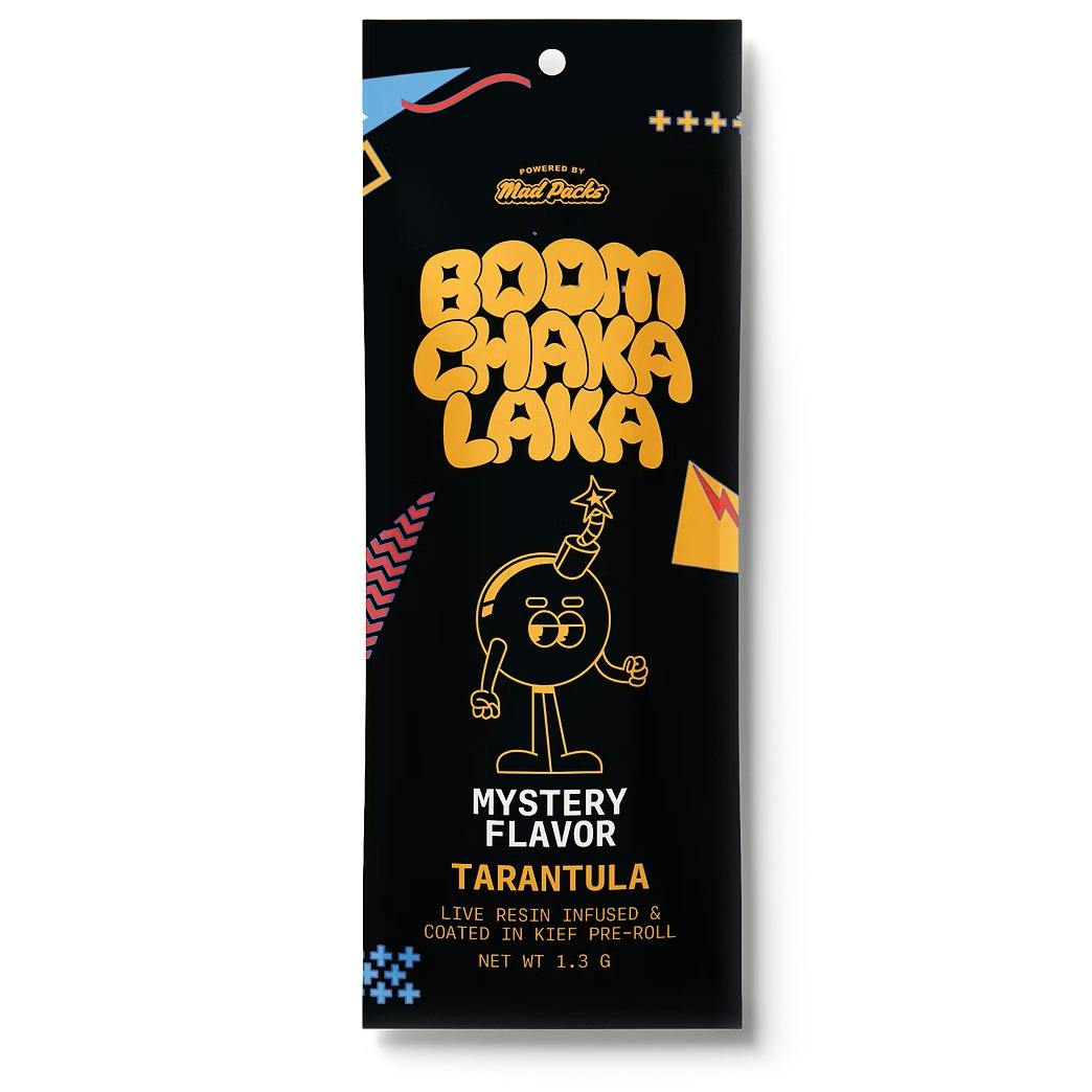 Mad Packs Boom Chaka Laka Mystery Flavor Infused Tarantula Preroll Rec