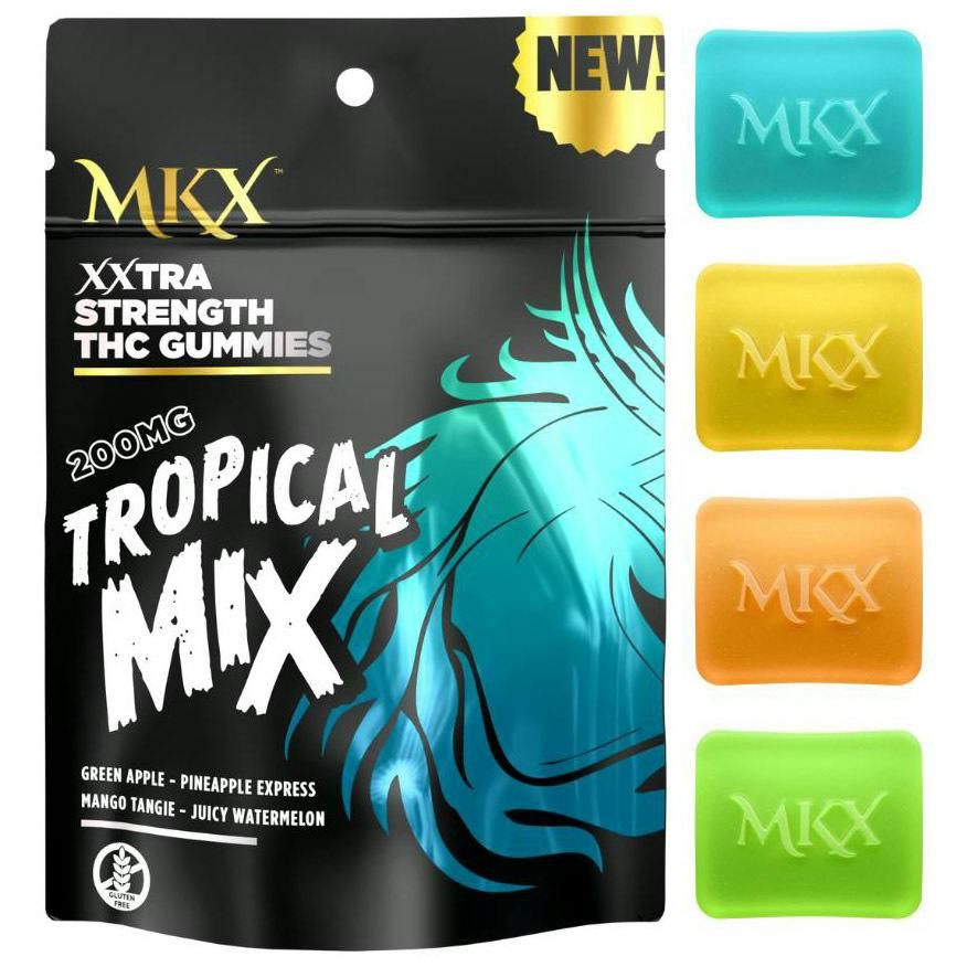 MKX Tropical Mix Gummies 200mg Rec