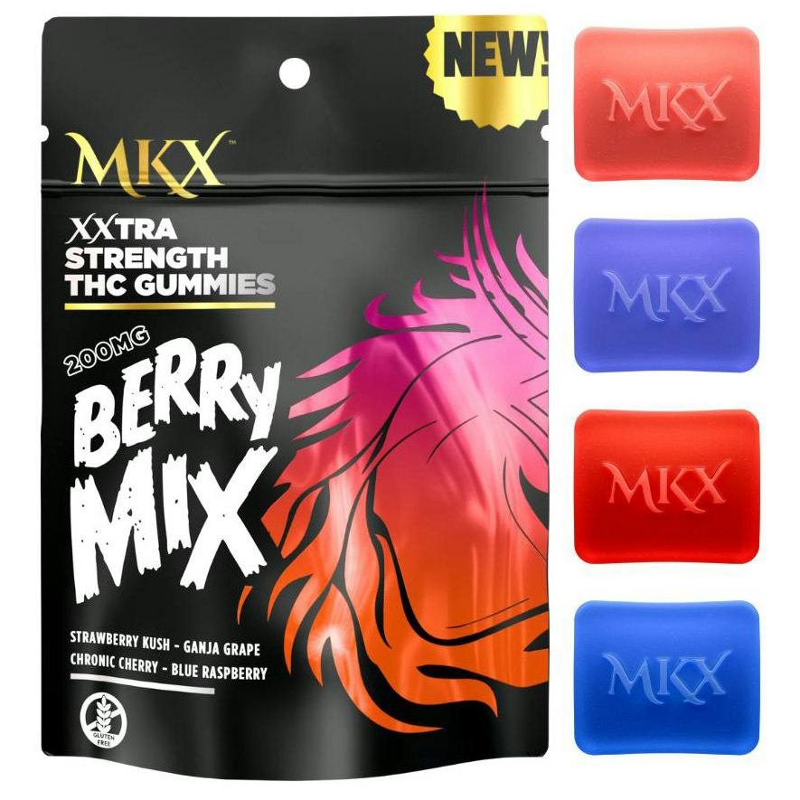 MKX Berry Mix Gummies 200mg Rec