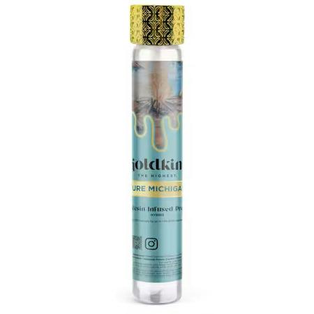 Goldkine Pure Michigan Live Resin Infused Preroll Rec
