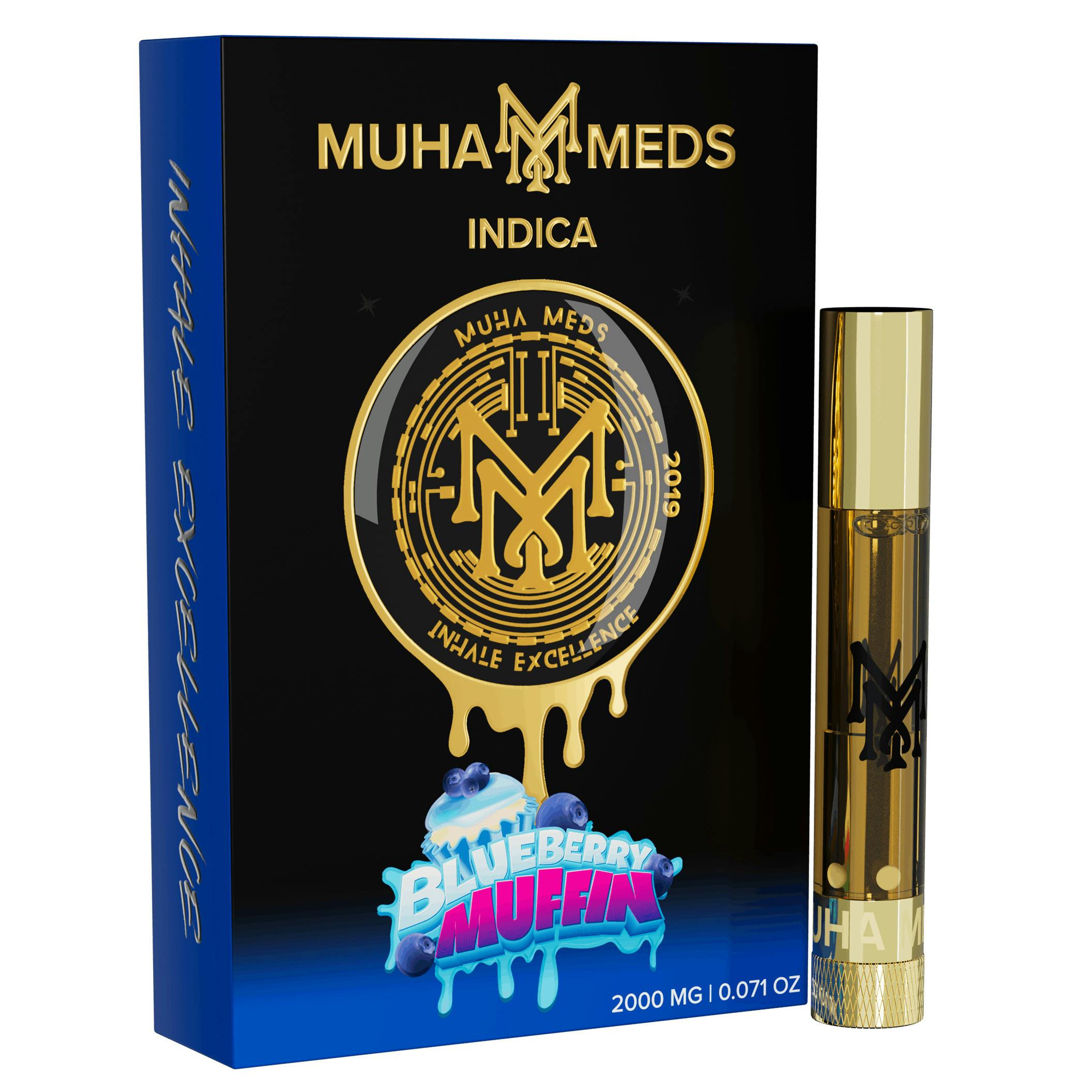 Muha Meds Blueberry Muffin Cartridge Rec