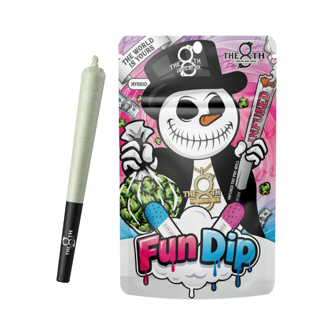 The 8th By White Boy Rick Candy Dip Infused Preroll Rec