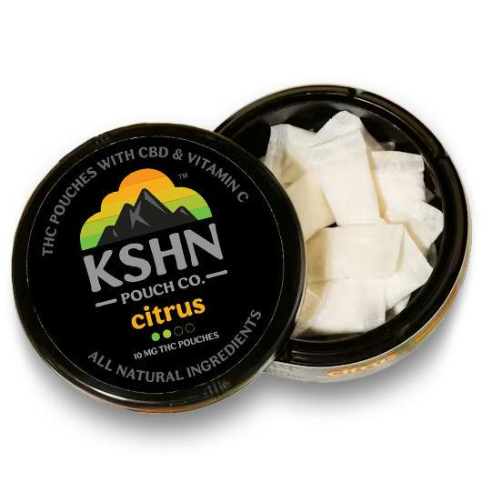 KSHN Citrus THC Pouches 200mg Rec
