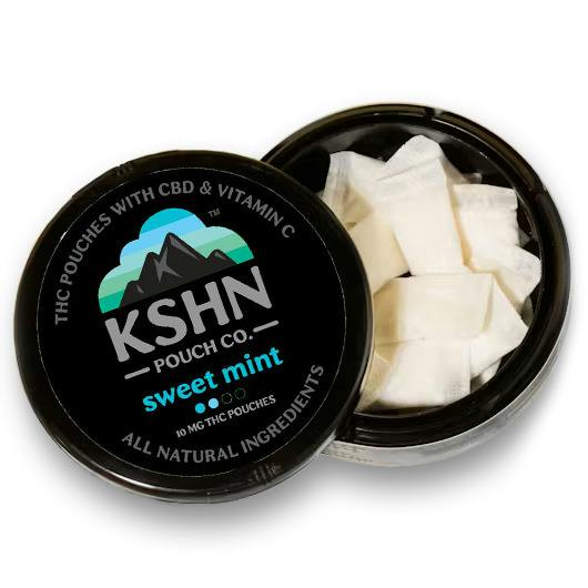 KSHN Sweet Mint THC Pouches 200mg Rec