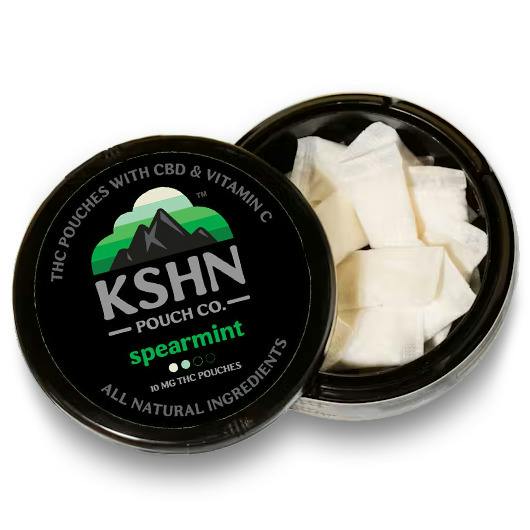 KSHN Spearmint THC Pouches 200mg Rec