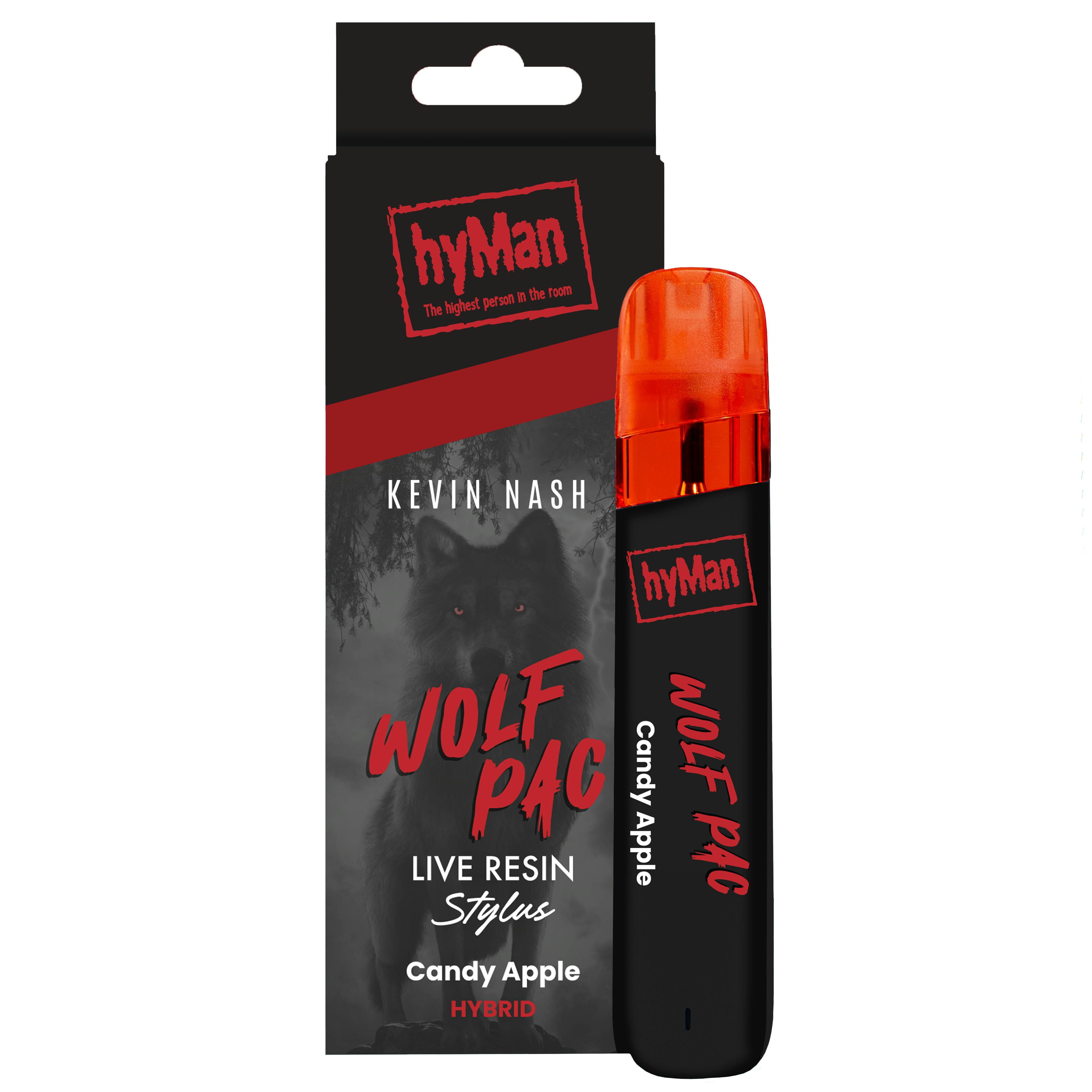 Hyman Wolf Pac Live Resin Disposable Vape Rec