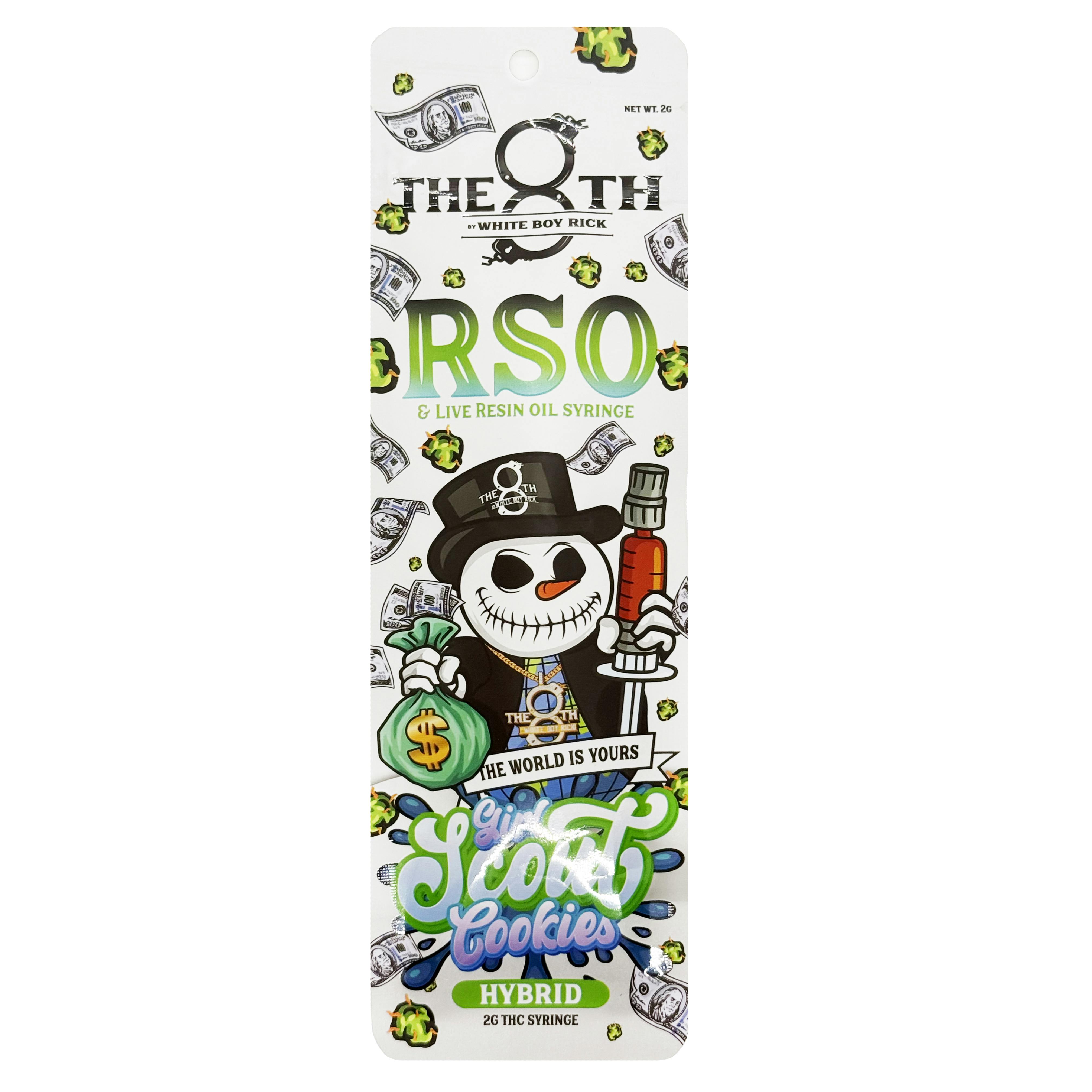The 8th by White Boy Rick Girl Scout Cookies RSO/Live Resin Syringe Rec